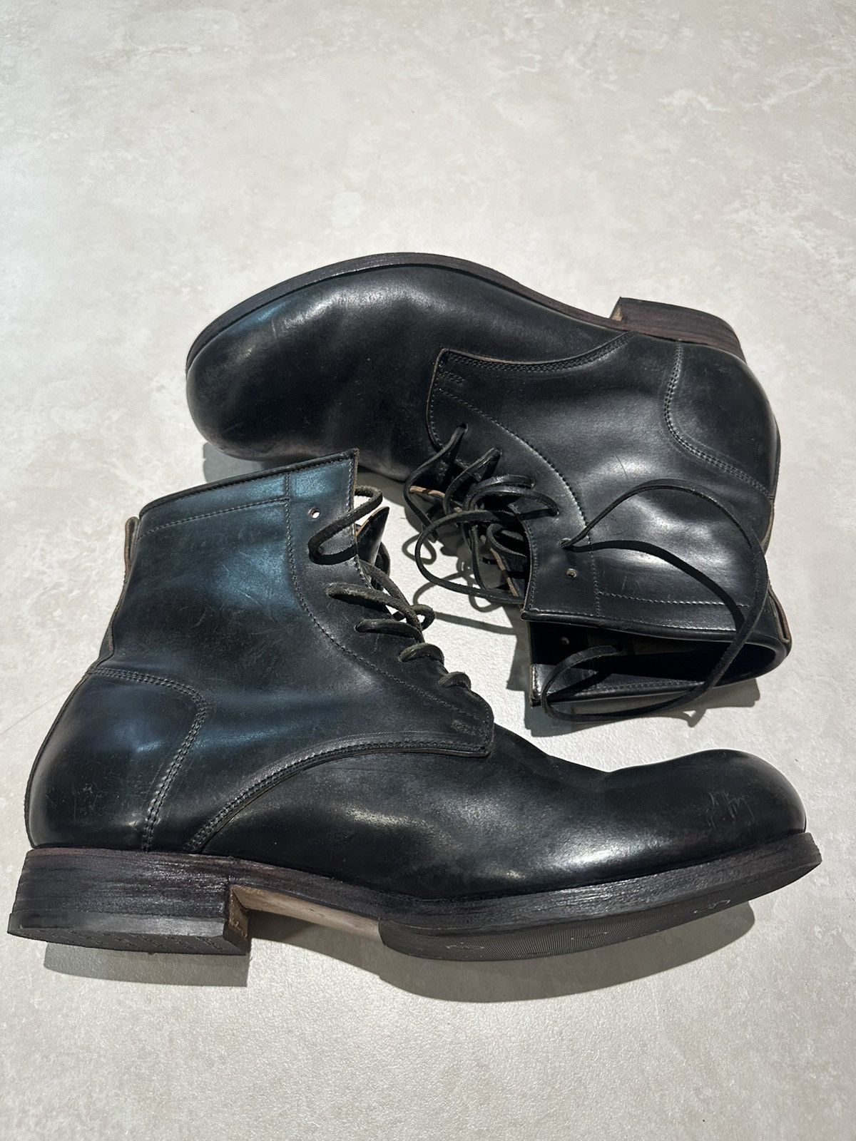 Carpe Diem S52M Boots, Horween, Black OG Size US 7 / EU 40 - 13 Thumbnail