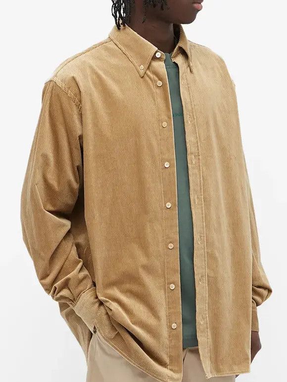 Acne Studios Long Sleeve Corduroy Shirt 46