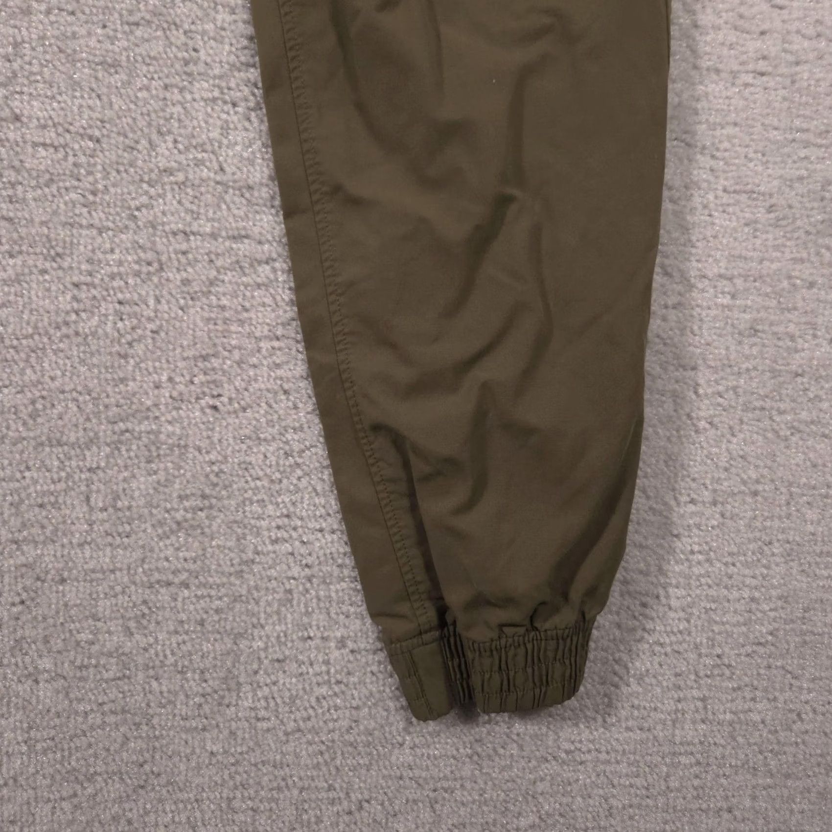 Nike Nike Womens Large Green Woven Joggers Elastic Waist Swoosh Athletic Casual Pants Size 36" / US 14 / IT 50 - 6 Thumbnail