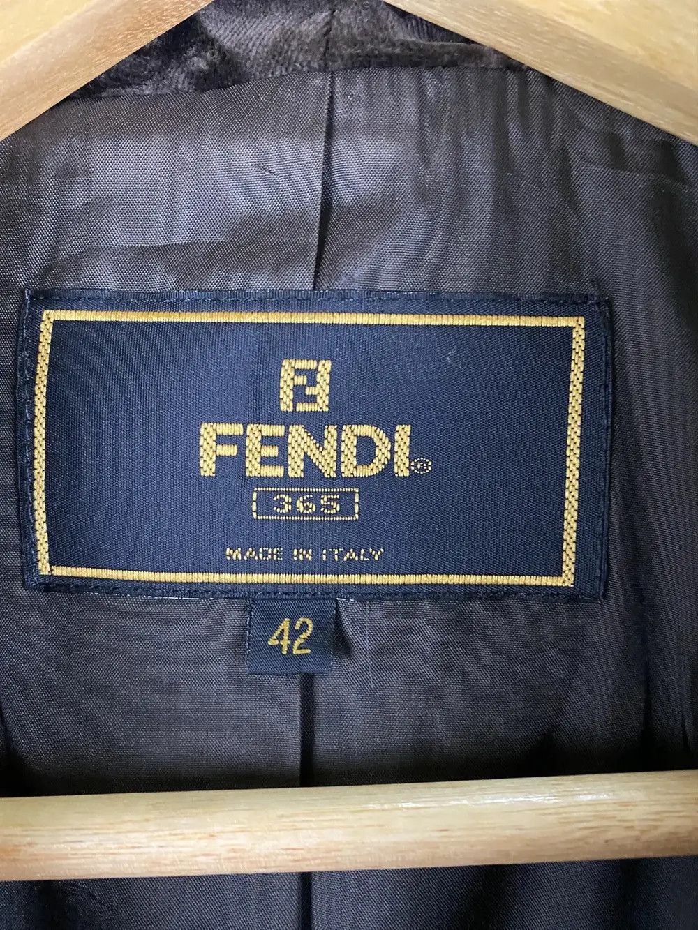 Fendi Fendi Wool Long Jacket Size M / US 6-8 / IT 42-44 - 7 Thumbnail
