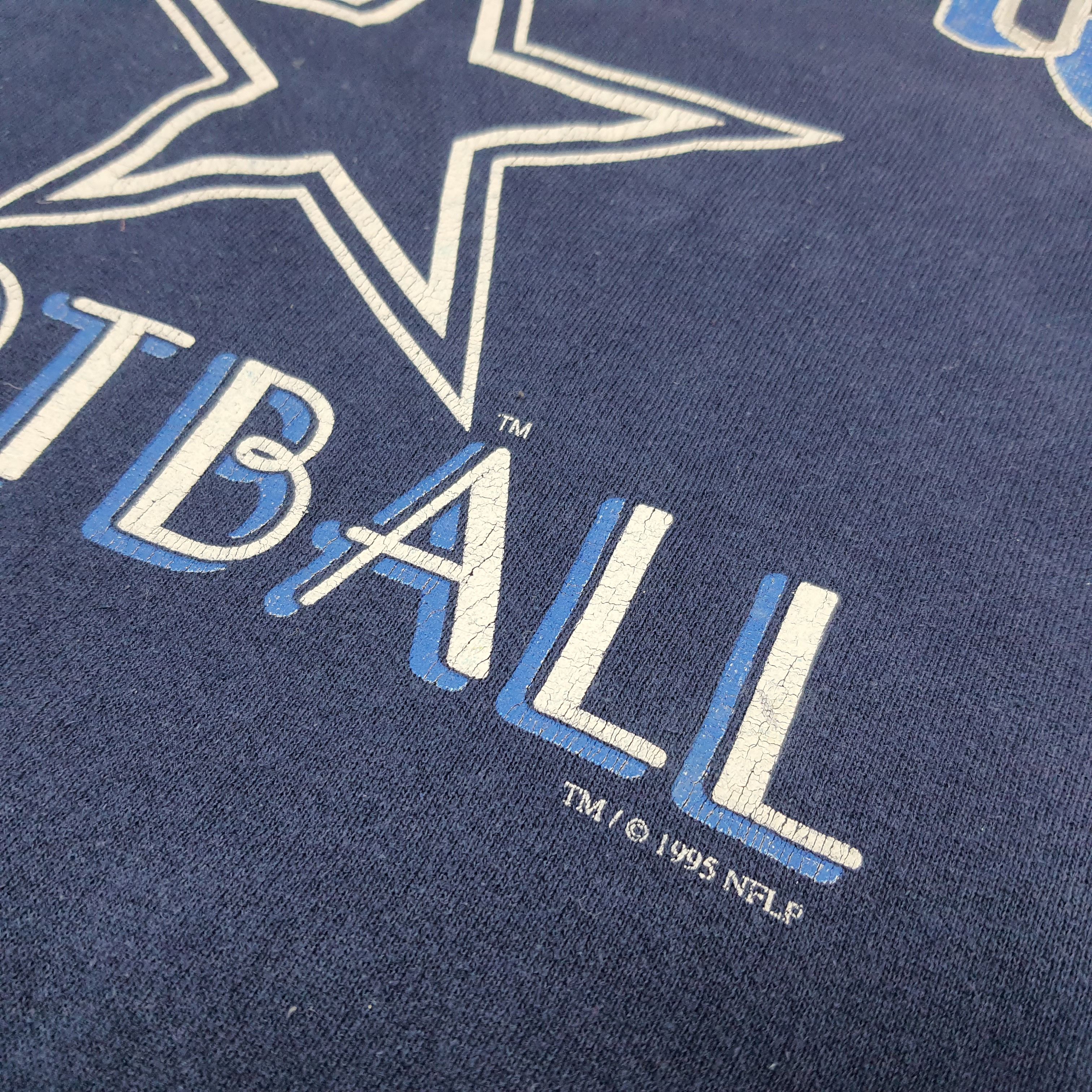 NFL Vintage 90s NFL Dallas Cowboys Sweatshirt Football C290N9 Size US M / EU 48-50 / 2 - 3 Thumbnail