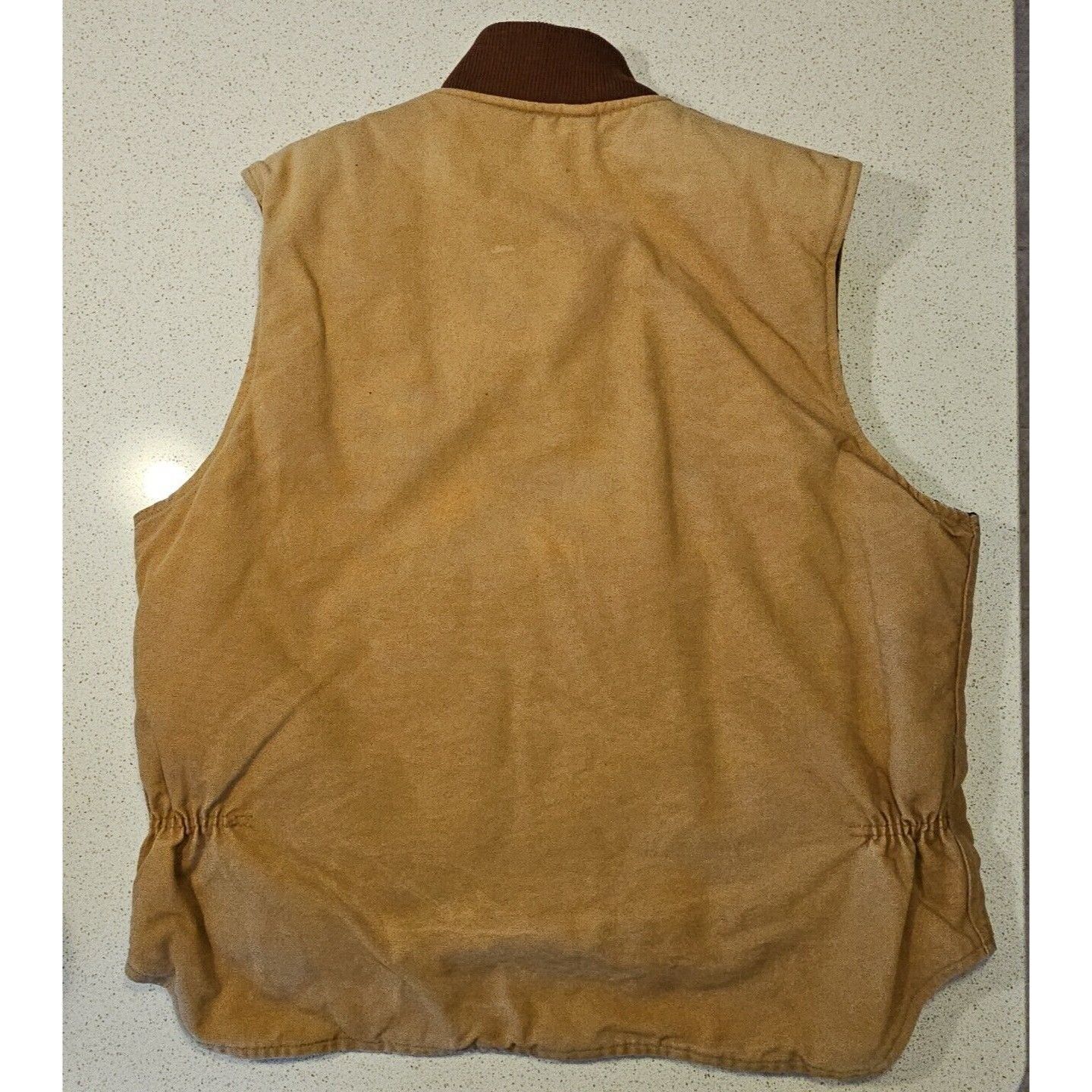 Carhartt Vtg Carhartt Quilted Vest Mens XL Brown Canvas Arctic Insula Size US XL / EU 56 / 4 - 5 Thumbnail