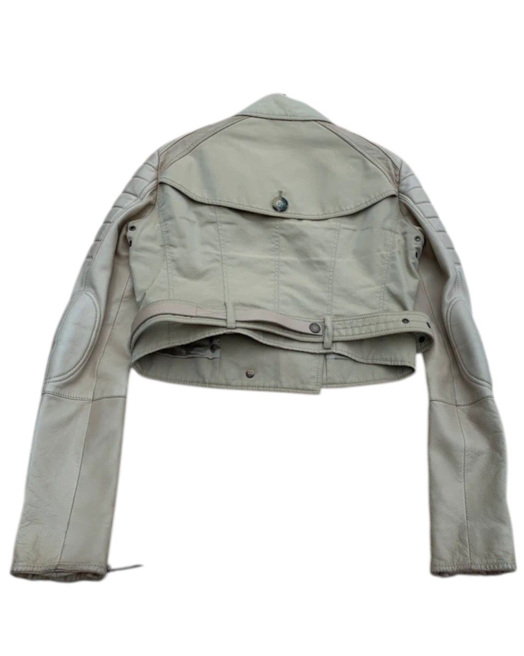 Burberry Prorsum S/S 2011 RUNWAY LEATHER BIKER JACKET Size M / US 6-8 / IT 42-44 - 5 Thumbnail