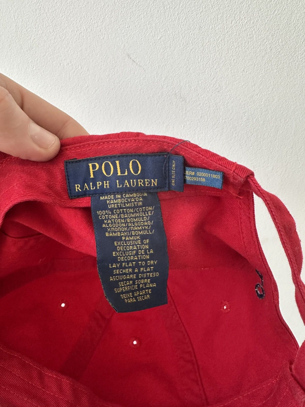 Polo Ralph Lauren Polo Ralph Lauren cap Size ONE SIZE - 8 Thumbnail