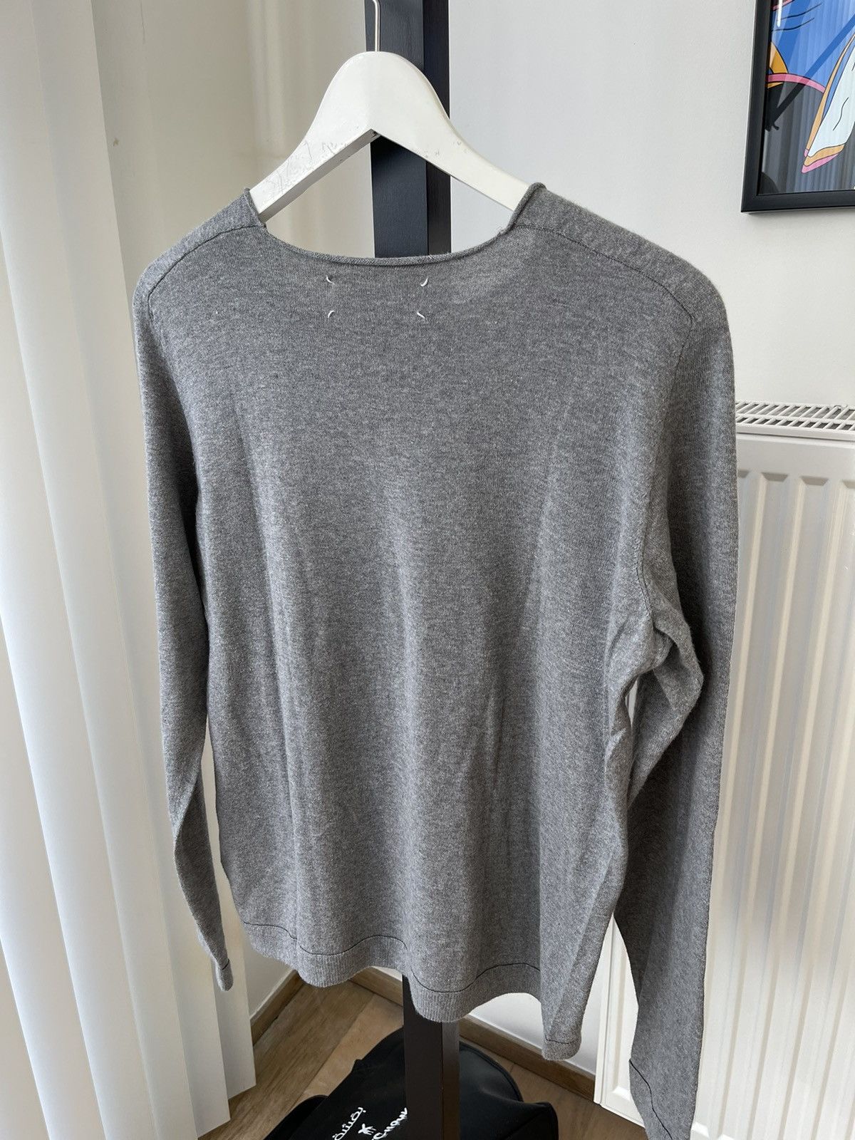 Maison Margiela Maison Margiela SS06 Saddle Shoulders Grey Sweatshirt Size US S / EU 44-46 / 1 - 10 Thumbnail