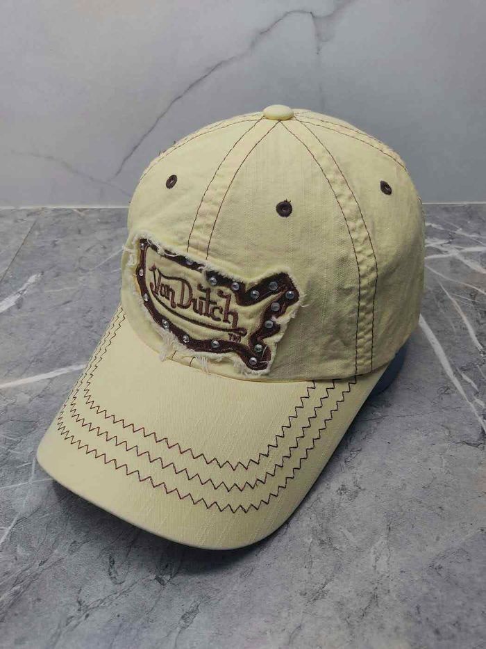 Von Dutch Vintage Von Dutch Zig Zag Style Cap Hat Size ONE SIZE - 1 Thumbnail