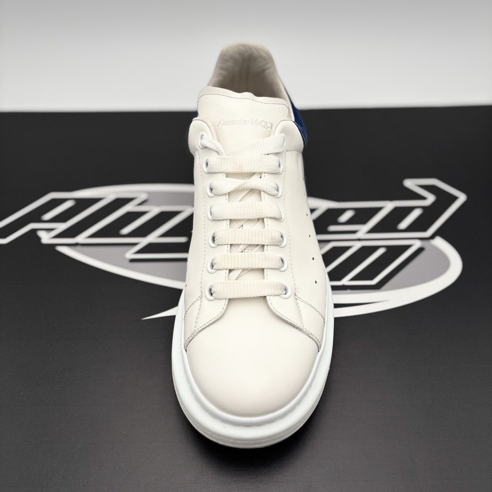 Alexander McQueen Alexander McQueen Oversized ' White, Blue ' | GREAT COND! Size US 12 / EU 45 - 14 Thumbnail