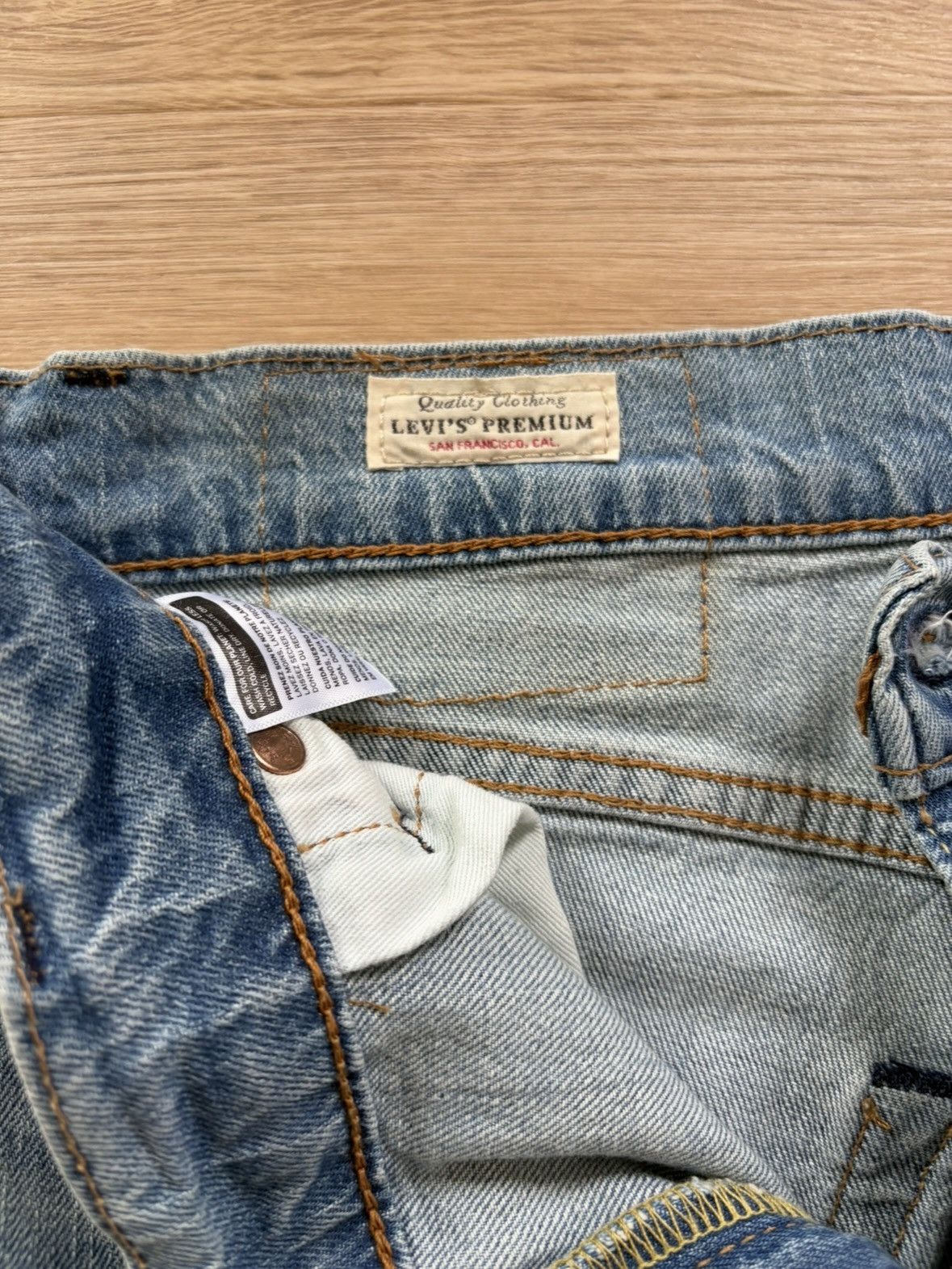 Levi's Levi’s 512 Slim Taper Jeans W30 L30 light blue Used Wash Size US 30 / EU 46 - 7 Thumbnail