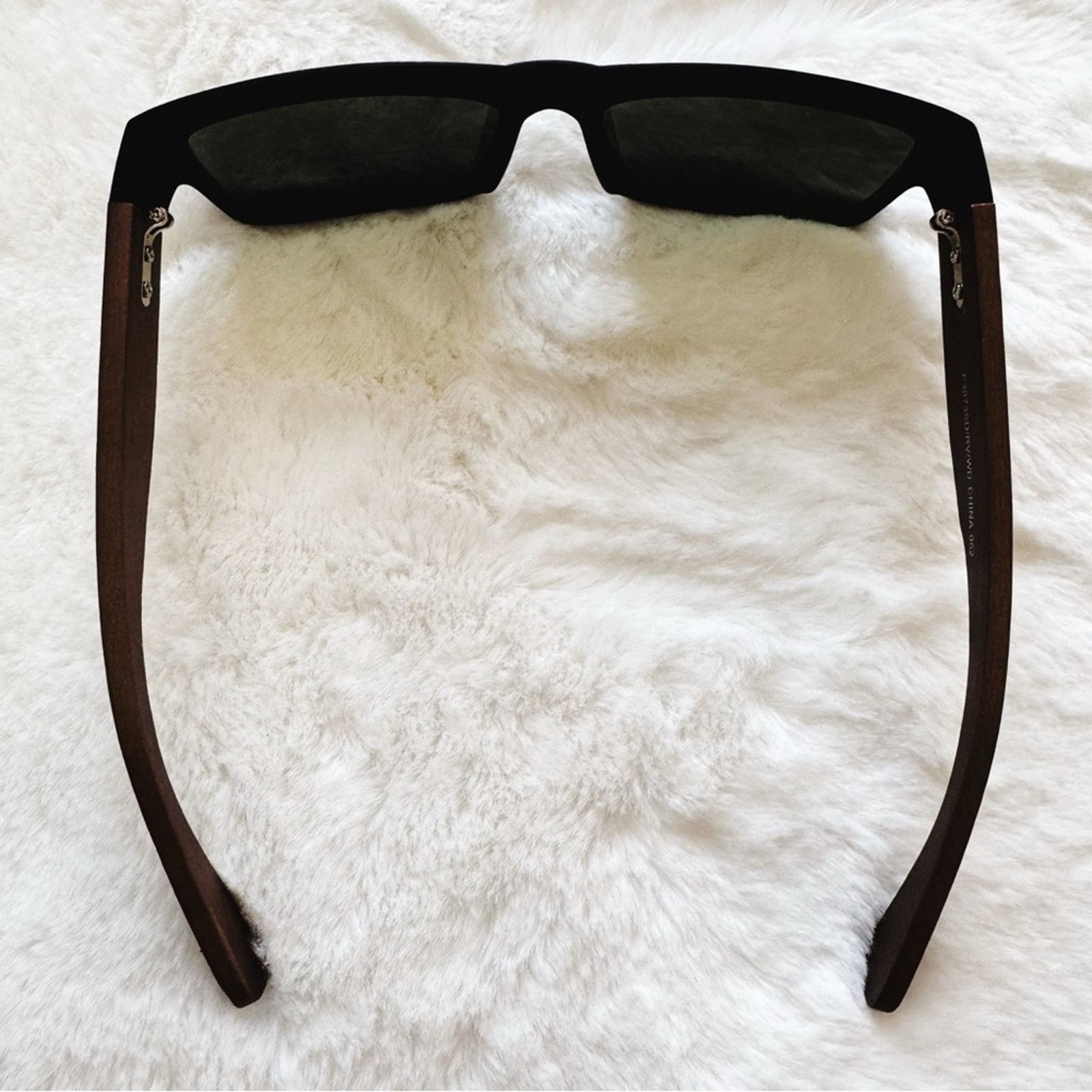 Other Jensen Black & Dark Wood Sunglasses Size ONE SIZE - 8 Thumbnail