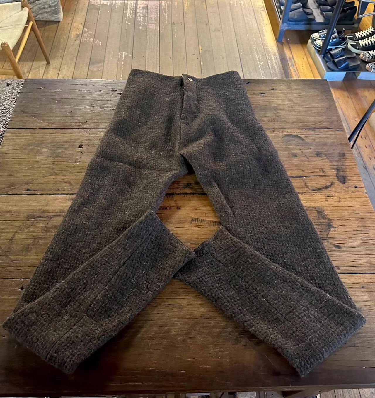 Sruli Recht SRULI RECHT 11AW Dark Grey Wool Trousers Ｑ25 Size US 30 / EU 46 - 1 Thumbnail