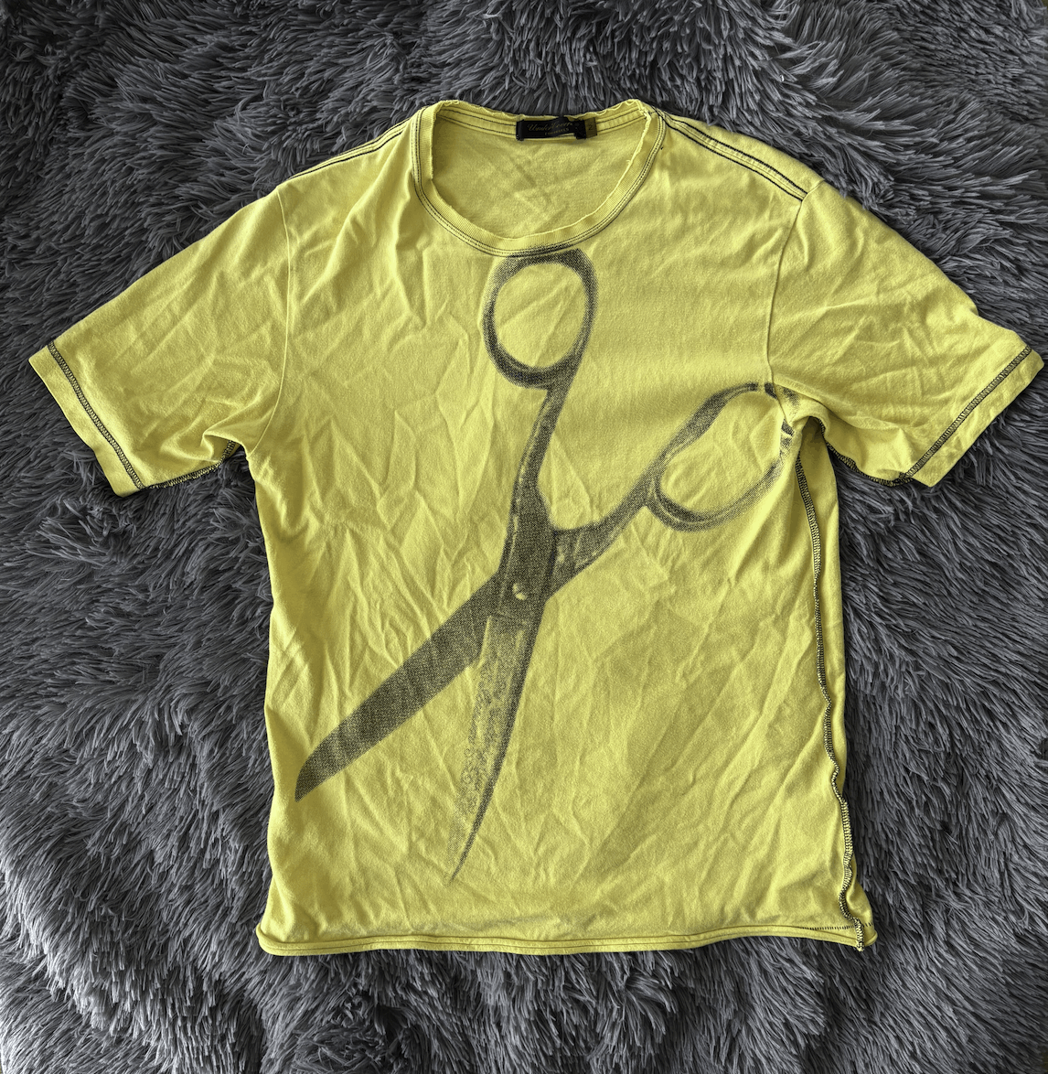 Undercover Undercover SS 05 Scissor Raw Hem tee shirt Size US M / EU 48-50 / 2 - 1 Thumbnail