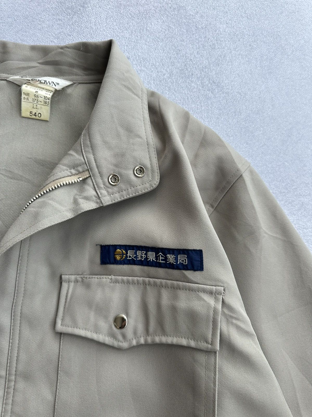Japanese Brand Vintage Top Crown Tactical Japanese WorkWear Jacket 90s Size US L / EU 52-54 / 3 - 3 Thumbnail