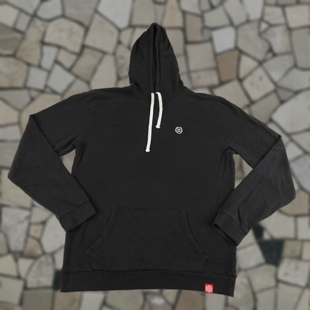 Marine Layer VINTAGE Marine Layer Hoodie Pullover Mens Large Black Solid USA Beach Outdoor Size US L / EU 52-54 / 3 - 1 Thumbnail
