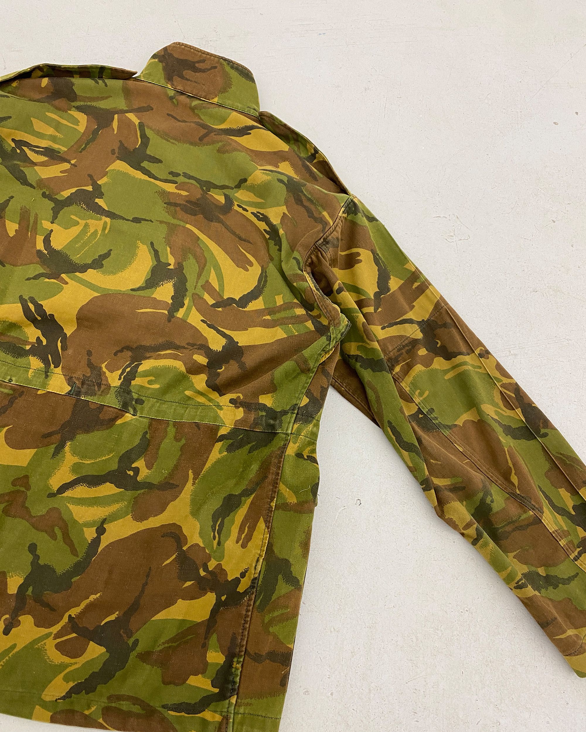 Vintage 1980s British Army DPM Smock Combat Camo Jacket Size US XL / EU 56 / 4 - 2 Thumbnail