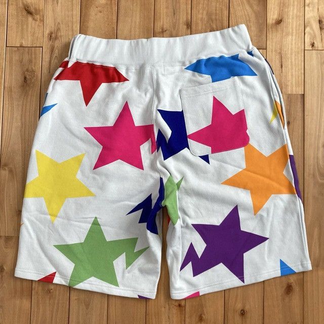Bape BAPE STA Sweat Shorts Multi Color a bathing ape ★size XL Size US 36 / EU 52 - 3 Thumbnail
