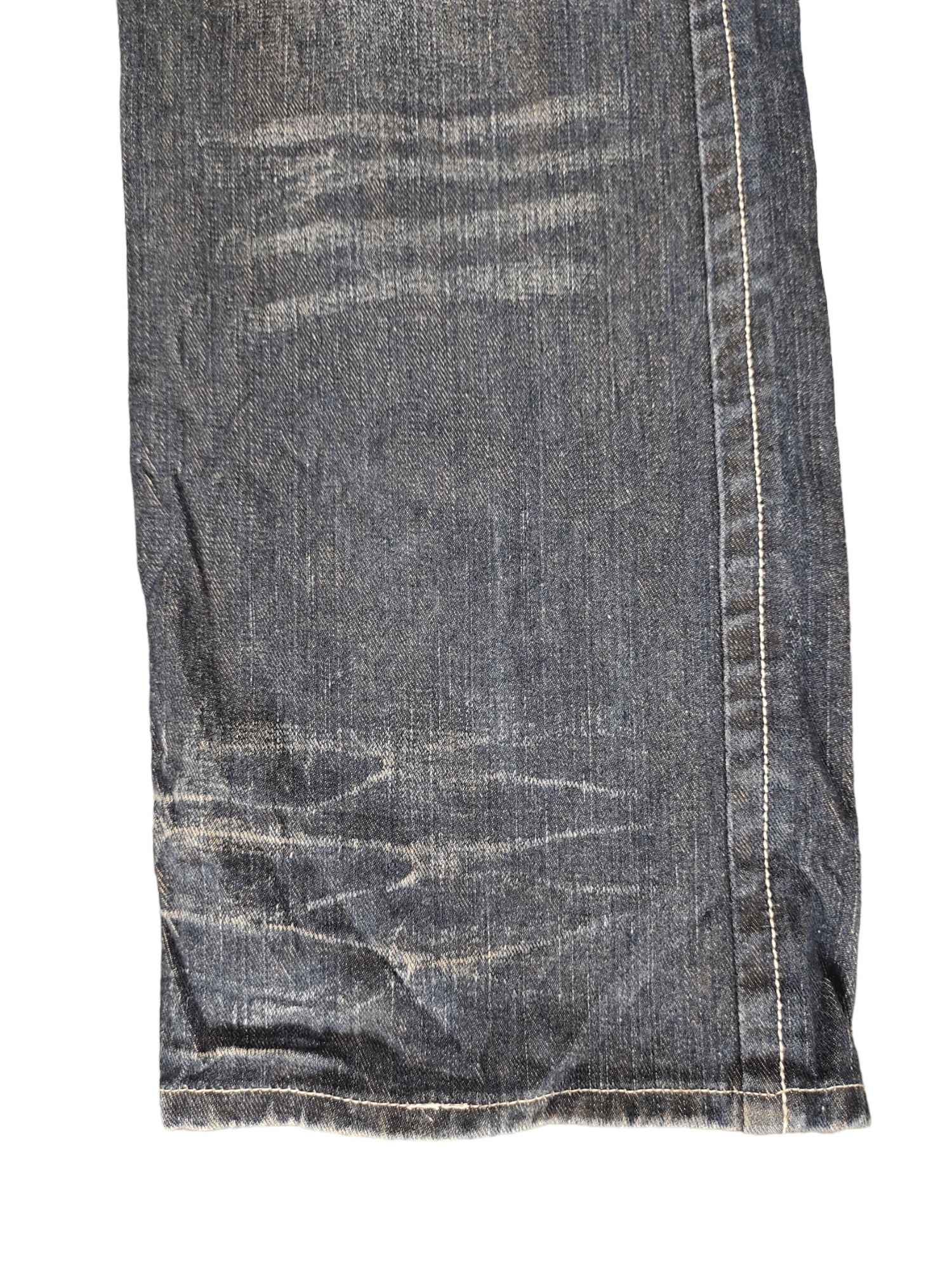 LOWBOX Lowbox Distress Faded Denim Jeans Undercovers Style Size US 34 / EU 50 - 6 Thumbnail