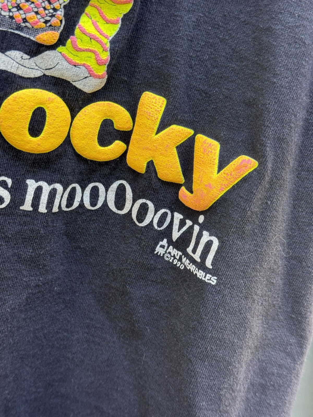 Vintage Vintage motorcycle tee 1990s single stitch L softee Size US L / EU 52-54 / 3 - 3 Thumbnail