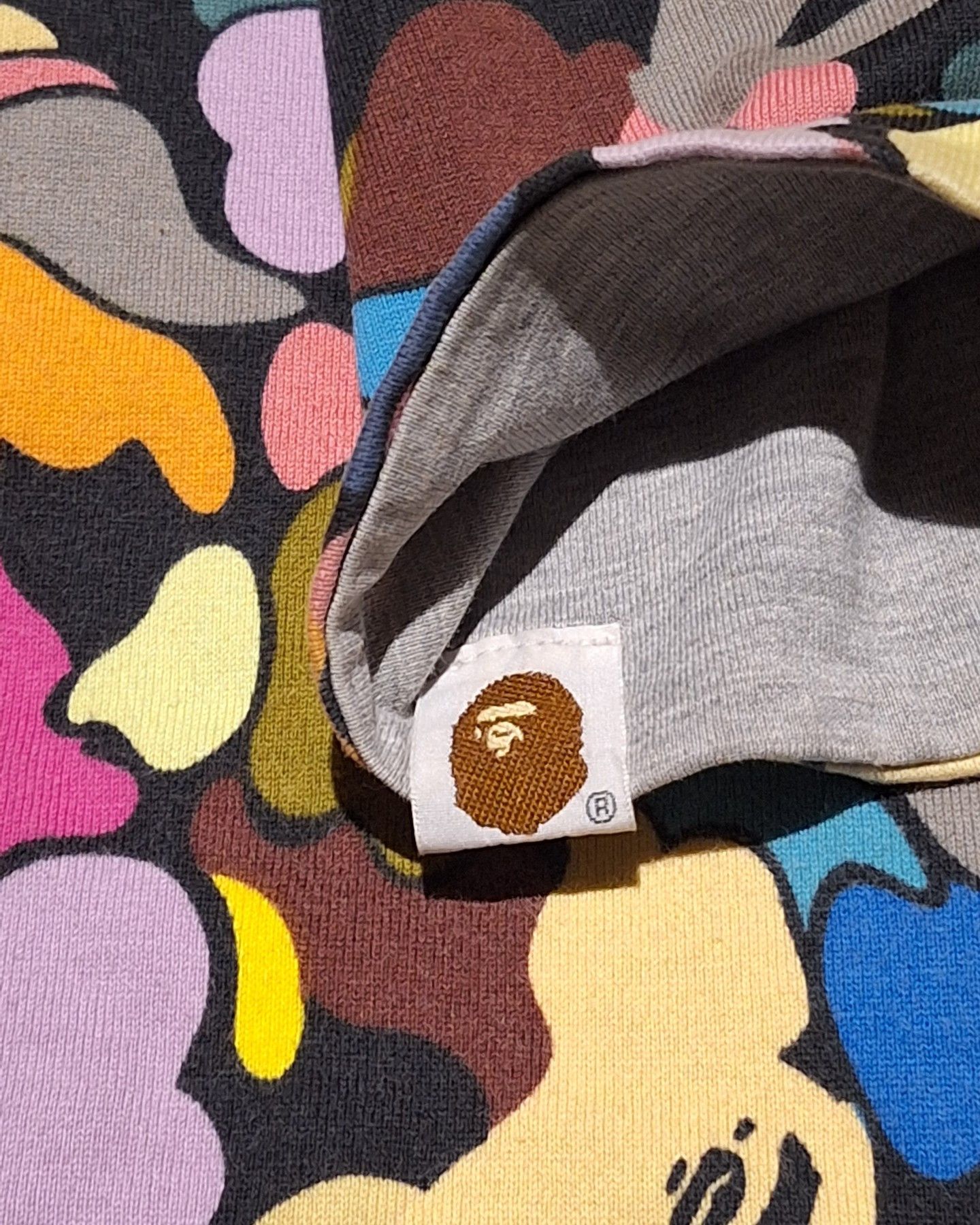 Bape × Nigo × Vintage 2005-07 BAPE Reversible multi camo clouds long sleeve nigo Size US L / EU 52-54 / 3 - 3 Thumbnail