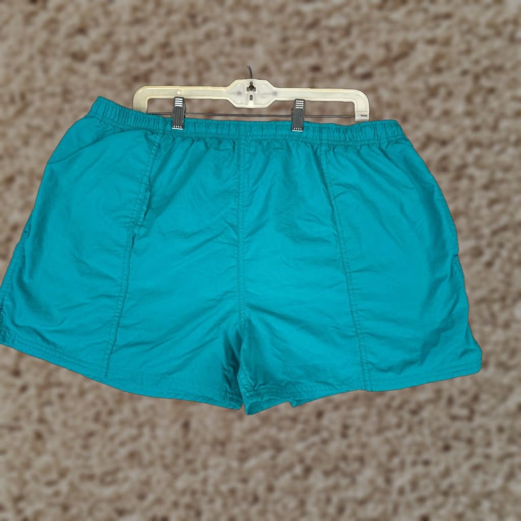 Roundtree & Yorke VINTAGE Roundtree & Yorke Swim Trunks Mens XL Blue Lined 100% Nylon Waist Drawstring Elastic Beach Mens Bottom Trunks Size US 36 / EU 52 - 1 Thumbnail