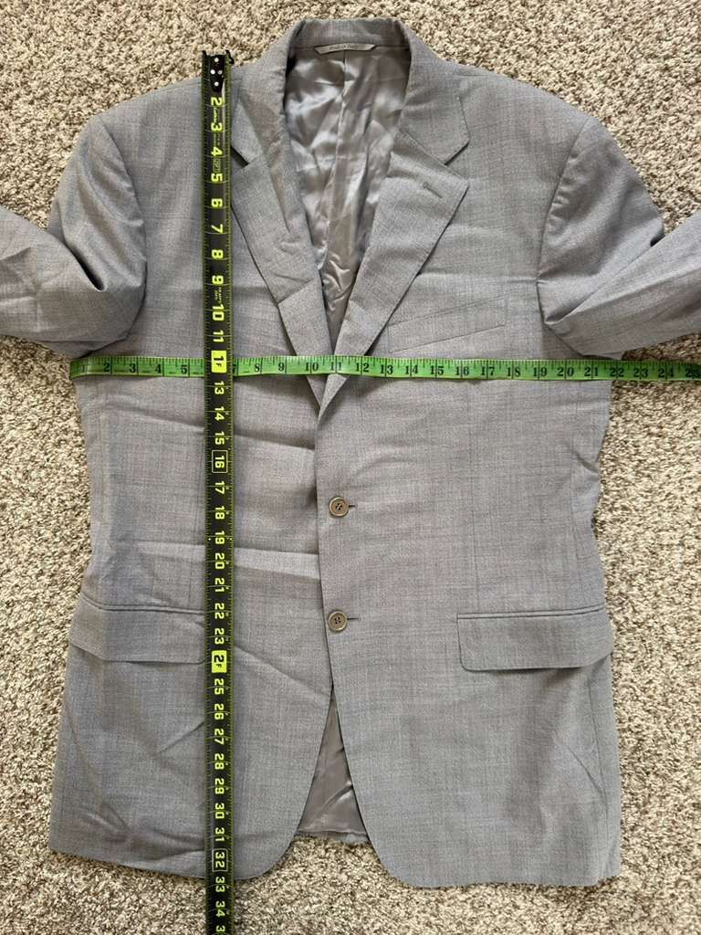 Canali Canali Italian Wool Suit Jacket Blazer - 54 Drop 7 / 44R Size 44R - 7 Thumbnail