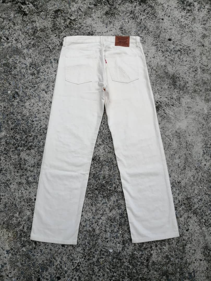 Levi's × Levi's Vintage Clothing Levi's Strauss 702 White Pants Size US 33 - 6 Thumbnail