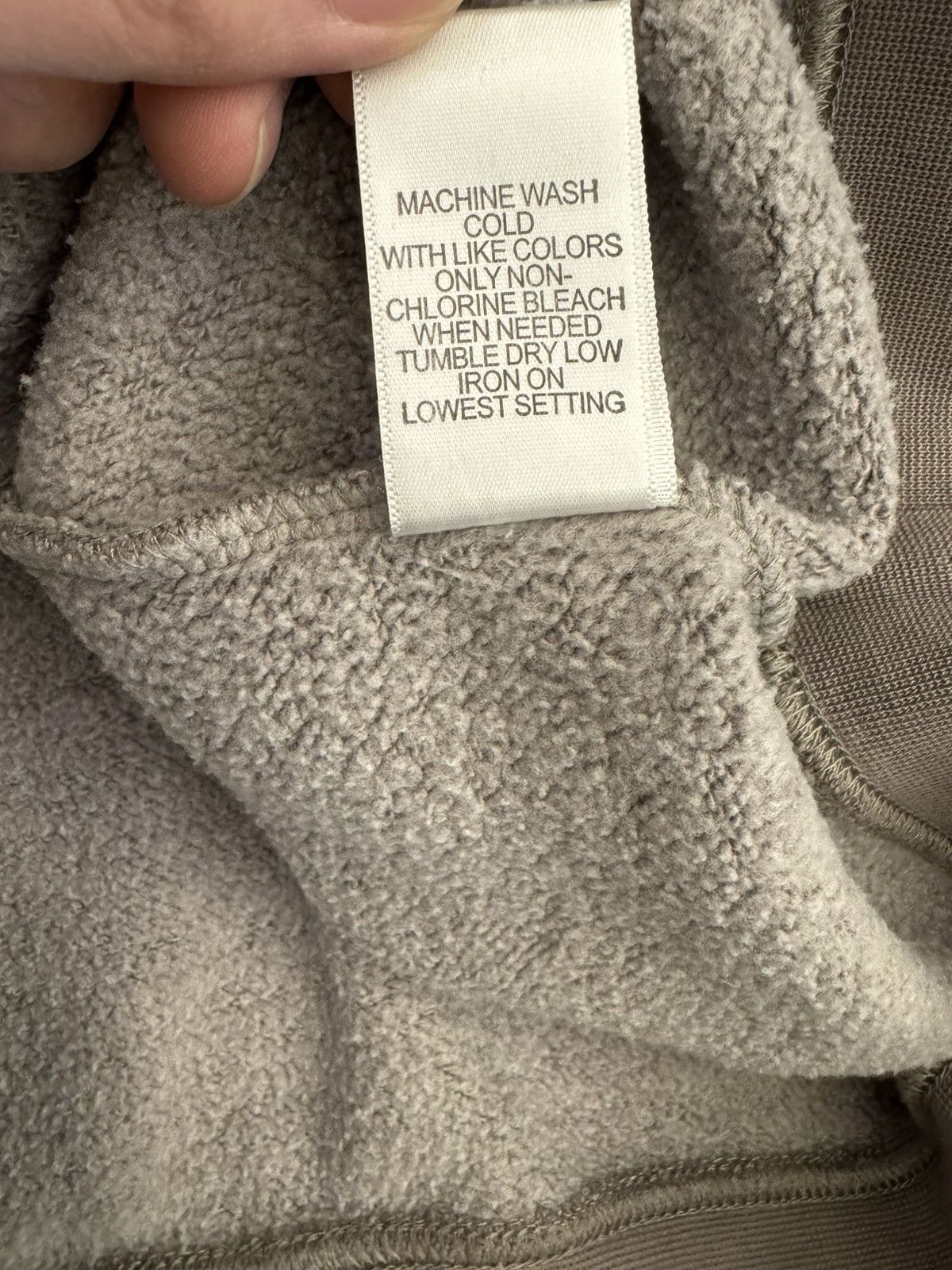 Essentials FOG Essentials Grey Fleece Pullover Hoodie Size US M / EU 48-50 / 2 - 9 Thumbnail
