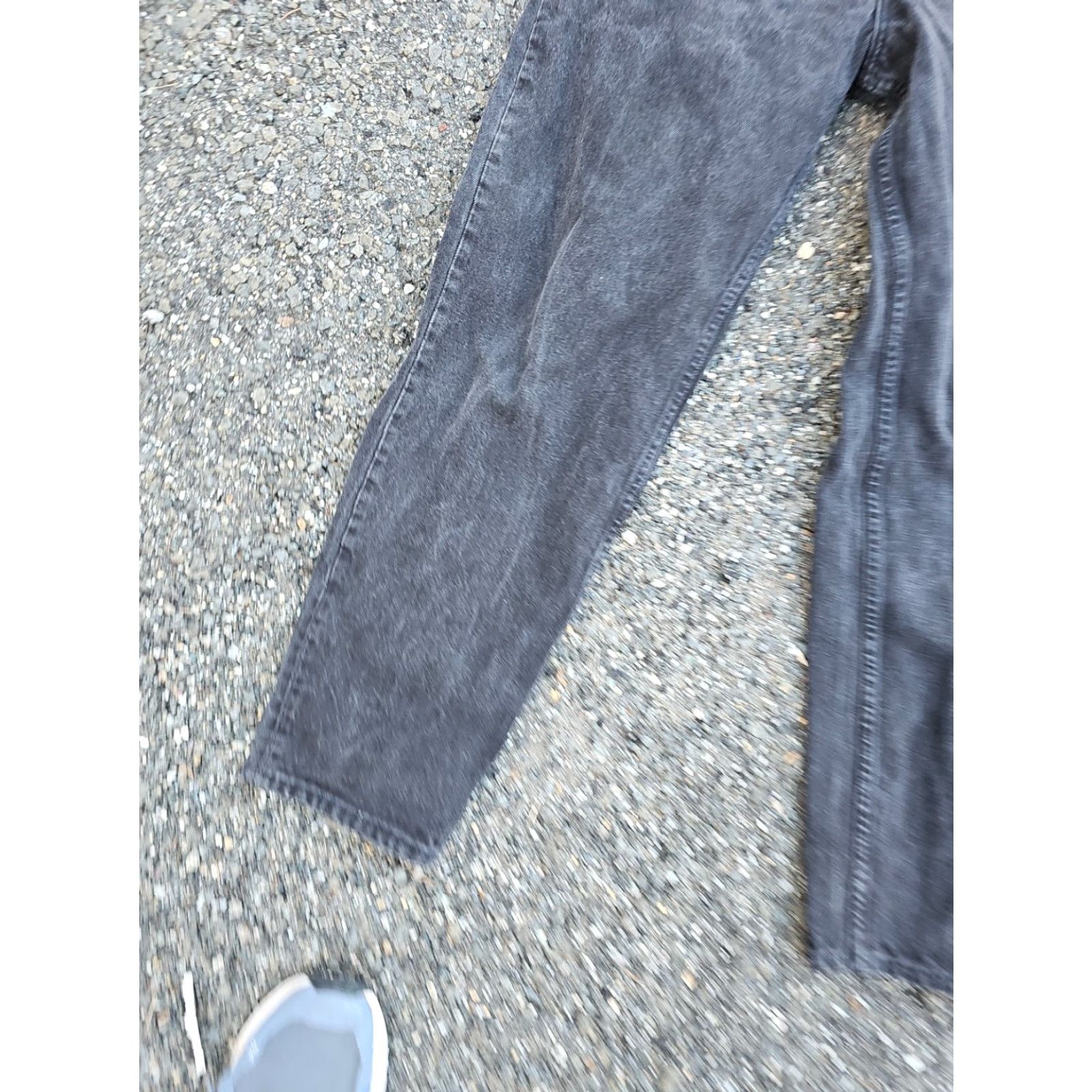 Levi's VINTAGE Levi’s 505 Jeans Pants Regular 38 X 32 Black 5-Pocket Design Mens Wide Range Distressed Not N/A Size US 38 / EU 54 - 4 Thumbnail