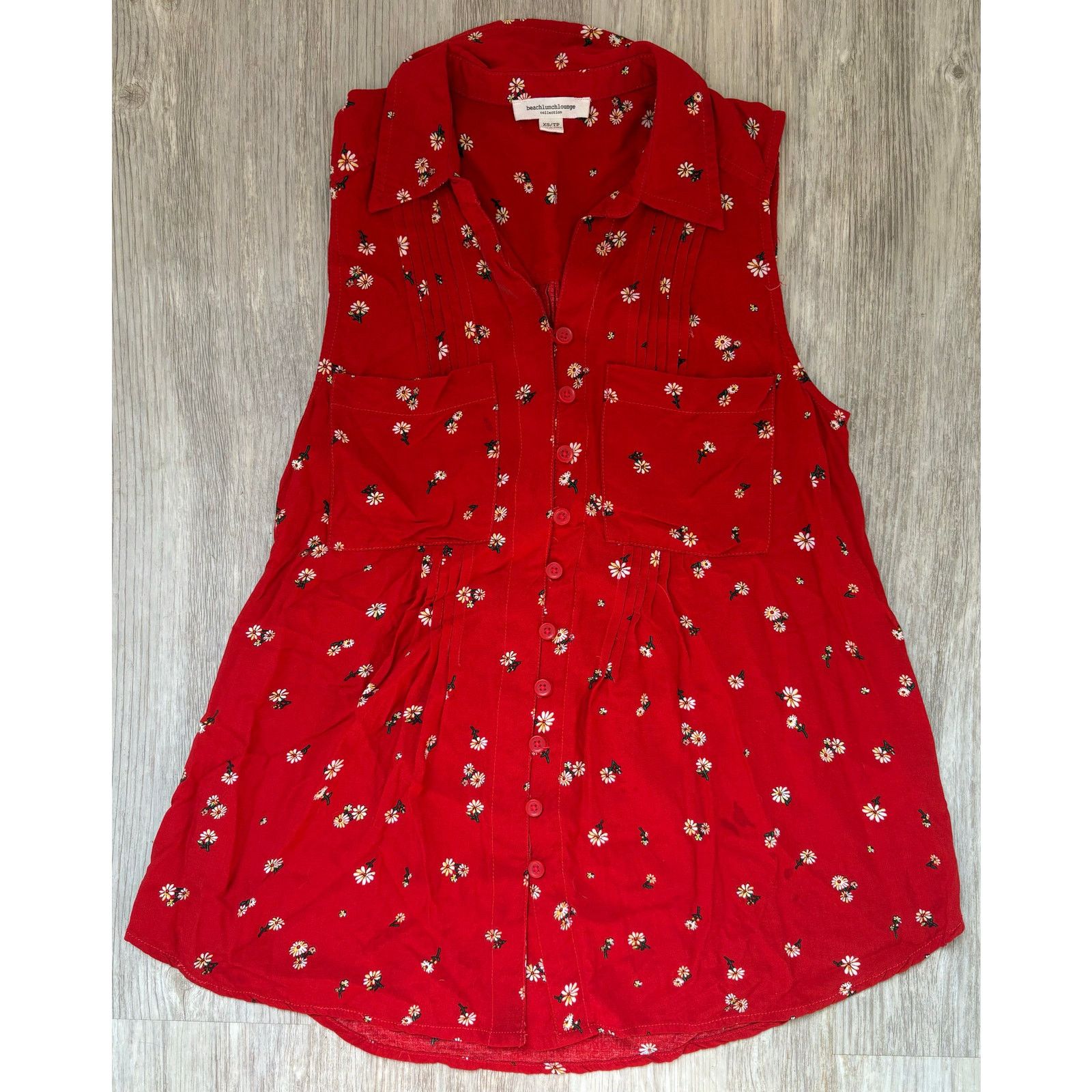 Other Beach Lunch Lounge | Women's Sleeveless Blouse | XS Size XS / US 0-2 / IT 36-38 - 1 Thumbnail