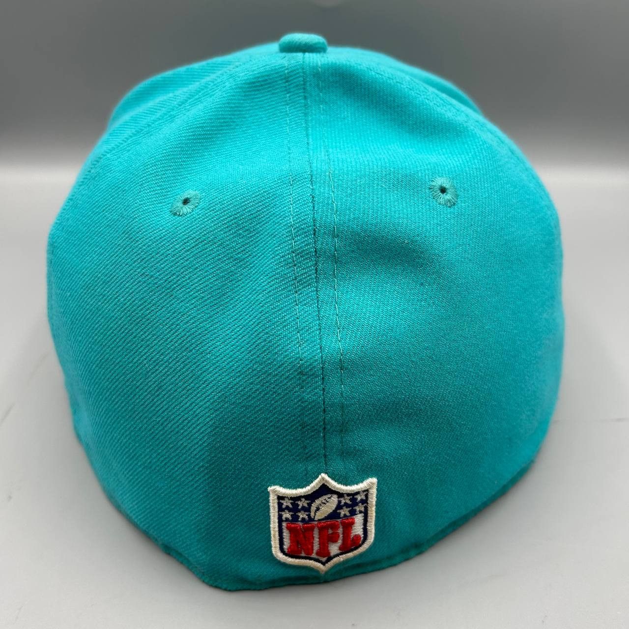 New Era Miami Dolphins Hat Men 7 1/2 Blue Orange NFL Fitted Cap Size ONE SIZE - 7 Thumbnail