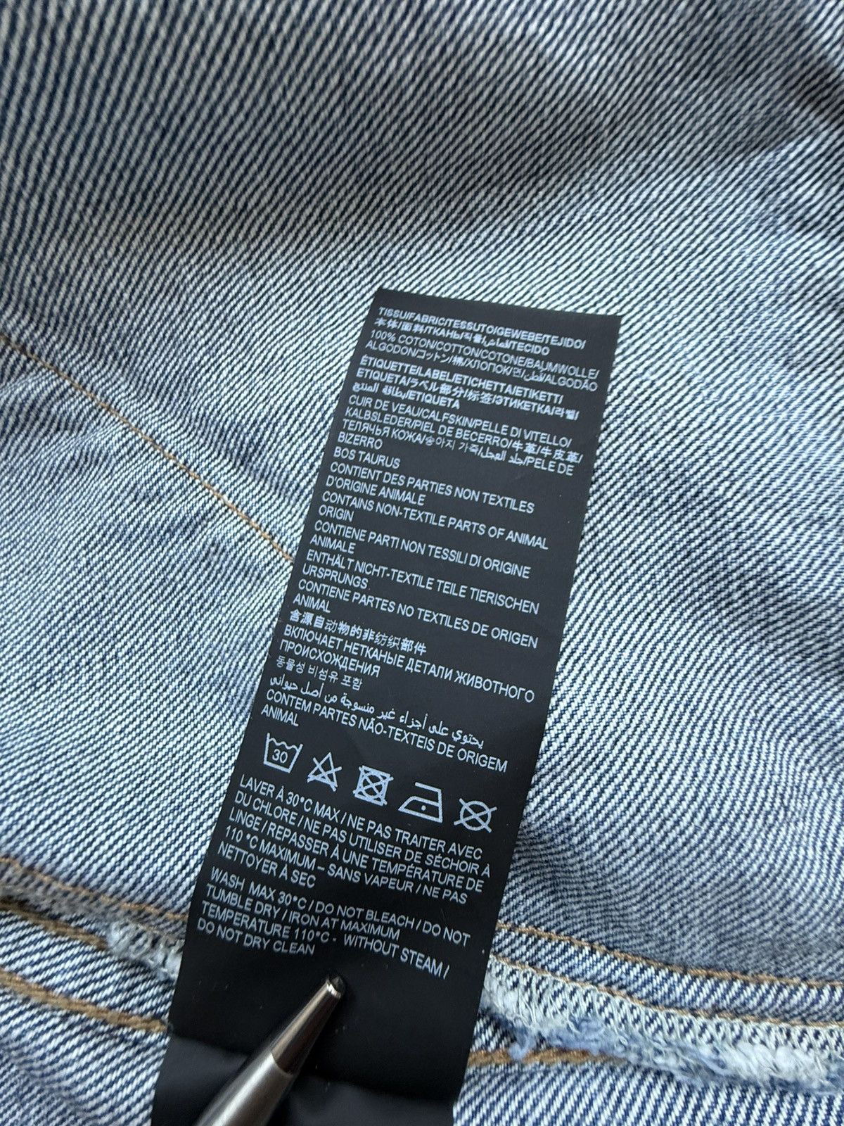 Saint Laurent Paris SS22 Saint Laurent zip distressed denim trucker jacket 50 Size US M / EU 48-50 / 2 - 25 Thumbnail