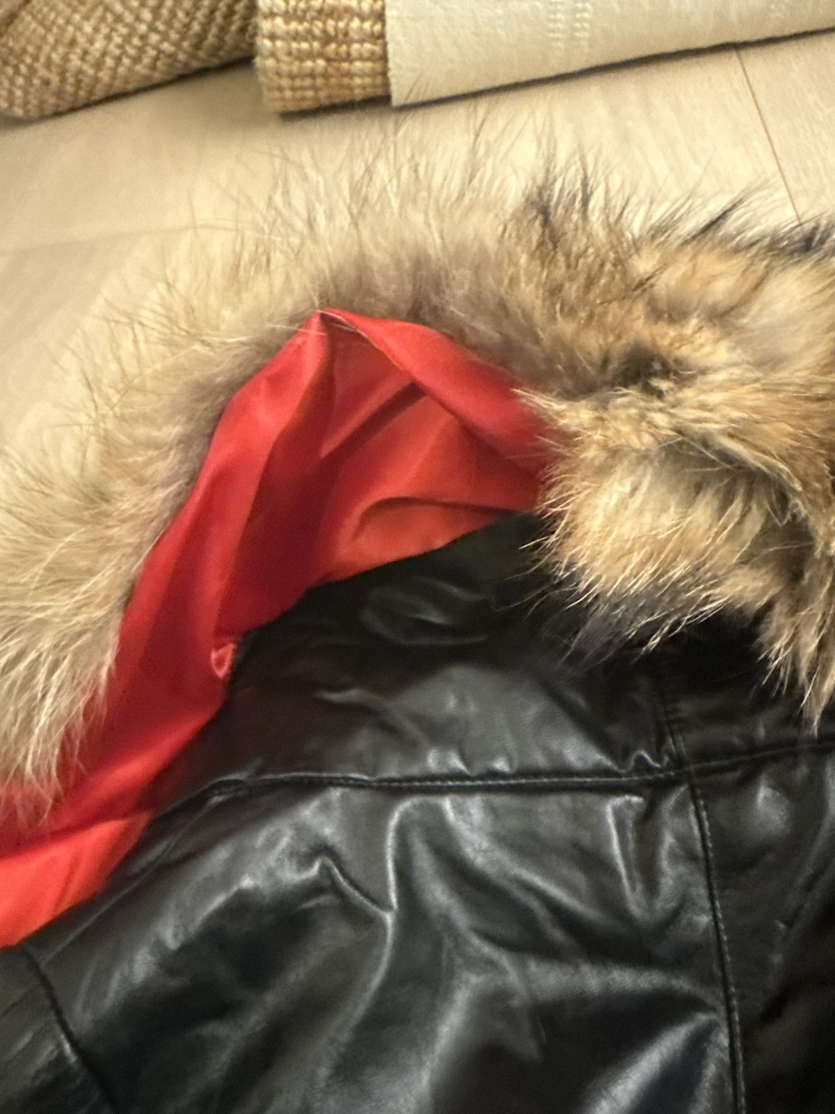 Dsquared2 2000s Dsquared2 Leather & polyester fur jacket Size XS / US 0-2 / IT 36-38 - 6 Thumbnail