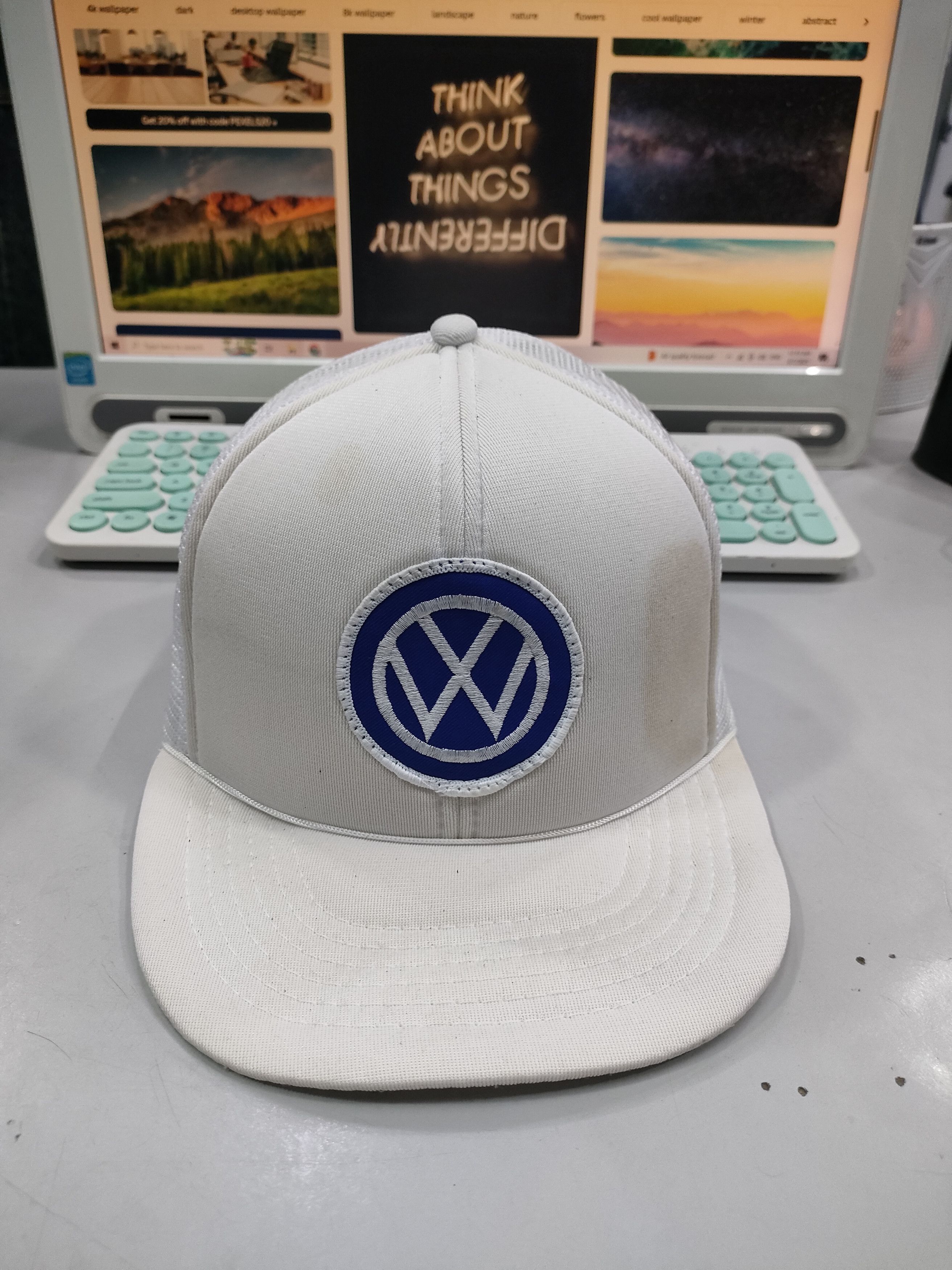 Vintage Vintage Volkswagen Trucker Cap Size ONE SIZE - 1 Thumbnail