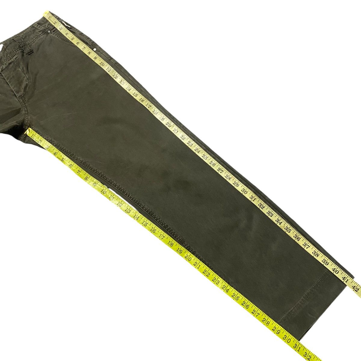 Moncler Vintage Moncler Khaki Trouser Pants Size US 33 - 18 Thumbnail