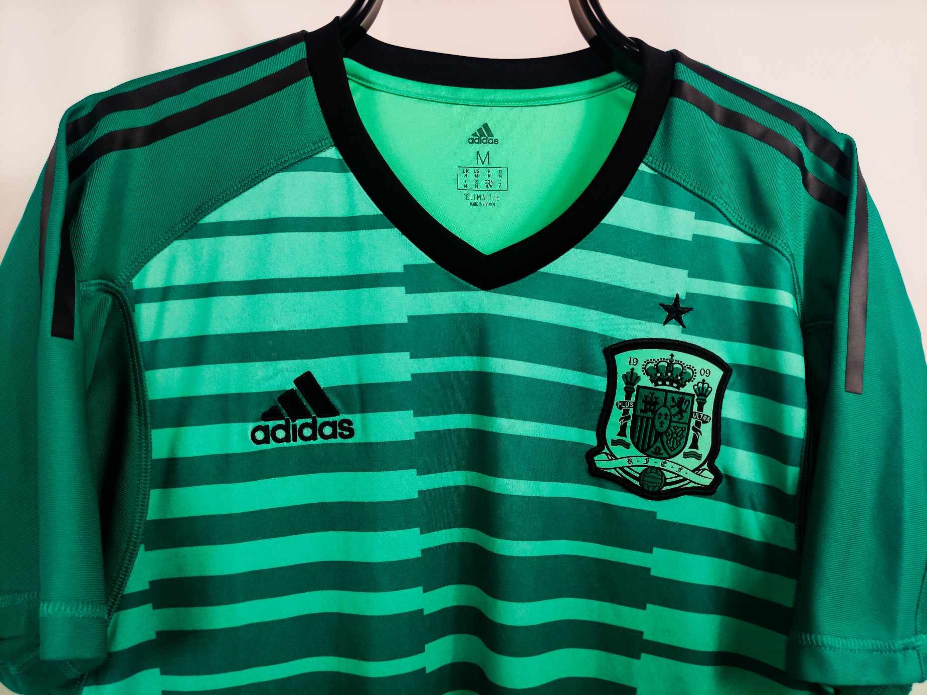 Adidas Spain NT Goalkeeper World Cup 2018 Adidas Home Jersey De Gea Size US M / EU 48-50 / 2 - 3 Thumbnail