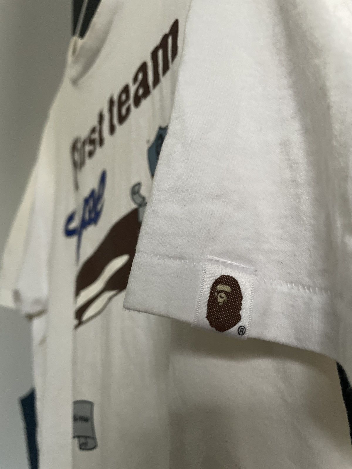 Bape Vintage First Team Tee Size US M / EU 48-50 / 2 - 7 Thumbnail