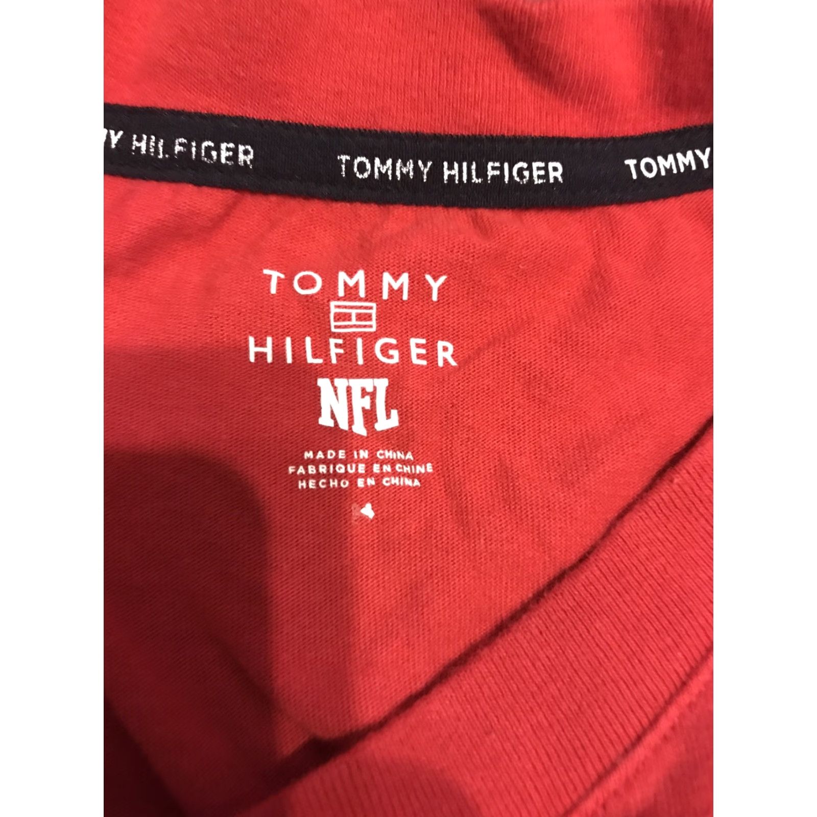 Tommy Hilfiger Tommy Hilfiger NFL San Francisco 49ers Red Crewneck Sweatshirt Mens Size M Size US M / EU 48-50 / 2 - 2 Thumbnail