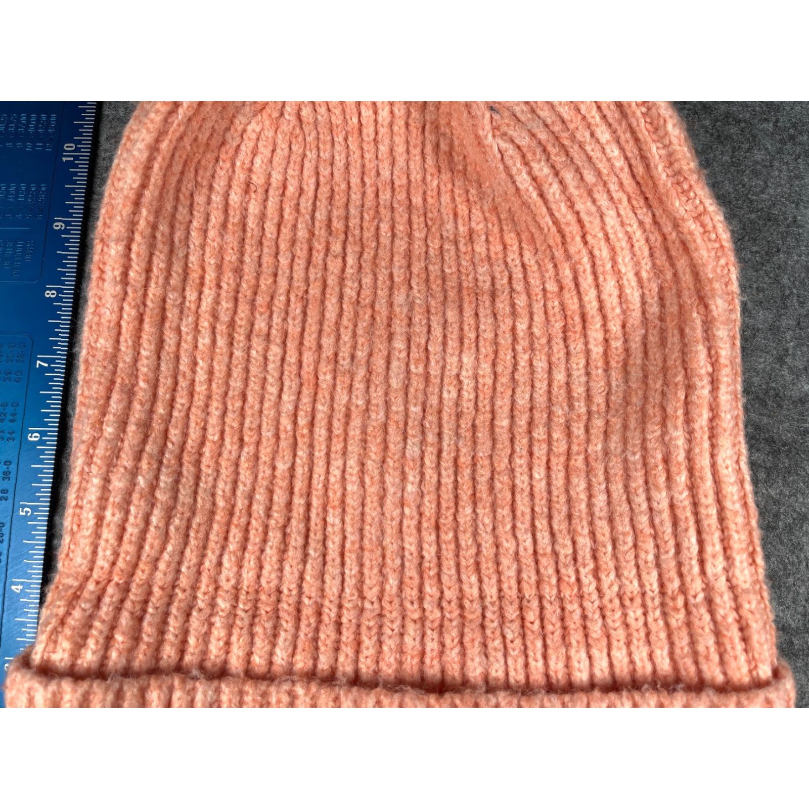 Vintage Universal Thread Beanie Toque Women One Size Pink Polyester Acrylic Knit Ski Hat/Cap Beanie Womens Winter 90s? Size ONE SIZE - 3 Thumbnail
