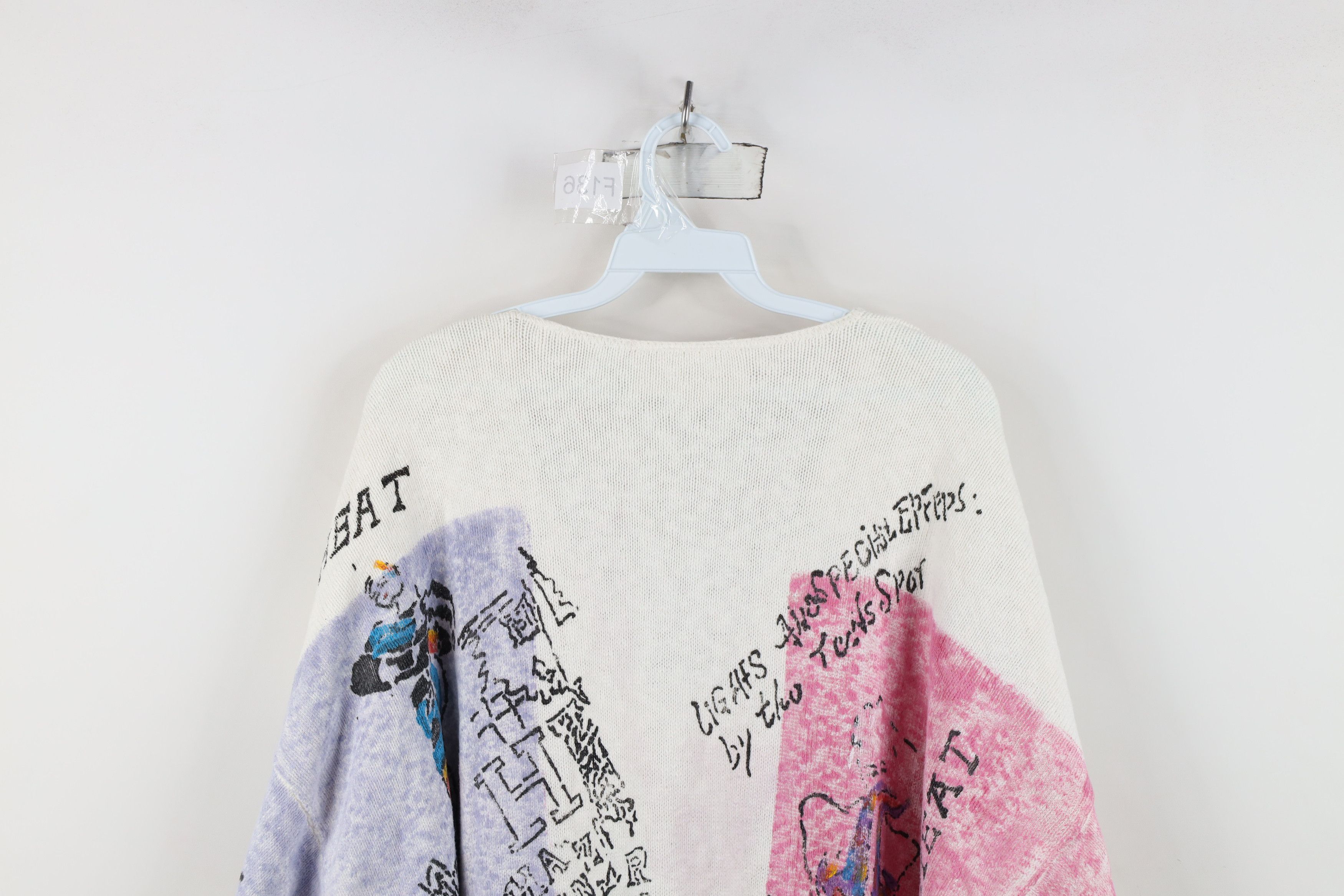 Vintage Vintage 80s 90s Streetwear Baggy Oversized Sweater USA Size M / US 6-8 / IT 42-44 - 13 Thumbnail