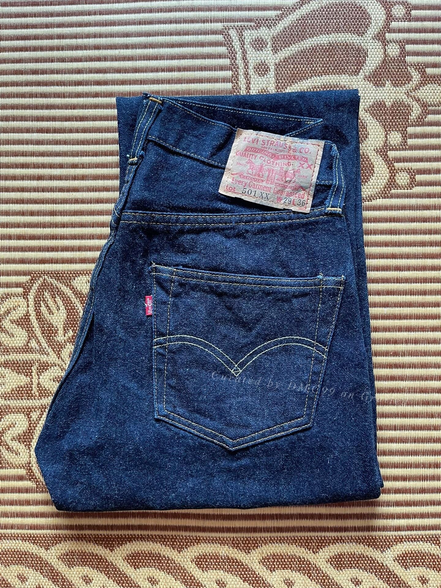 Levi's Vintage Clothing Levi's LVC 501xx 1955 Jeans Size US 29 - 1 Thumbnail
