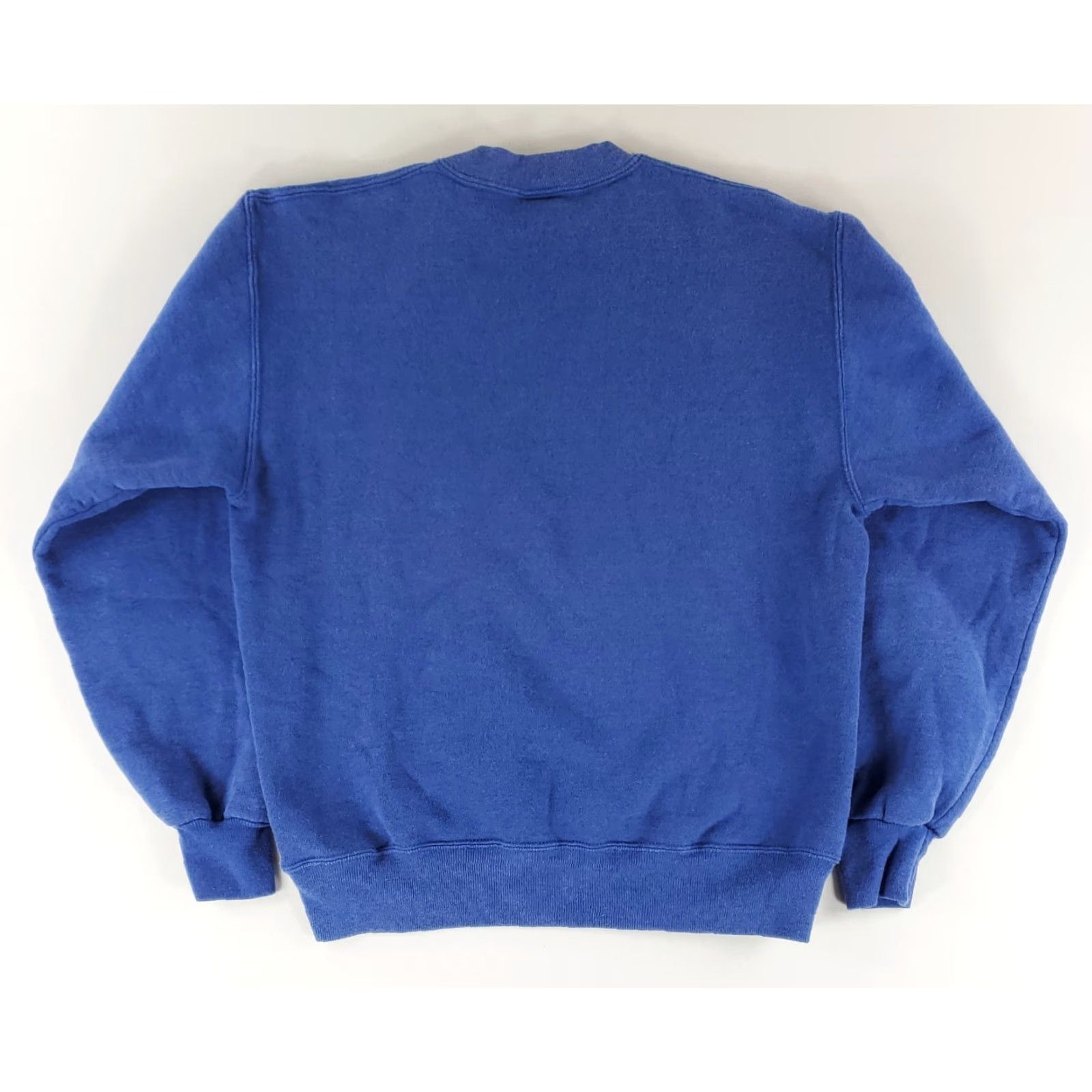 Jerzees VINTAGE Jerzees Super Sweats VTG 90s Crew Neck Sweatshirt Blue Long Sleeve Mens S Size US S / EU 44-46 / 1 - 4 Thumbnail