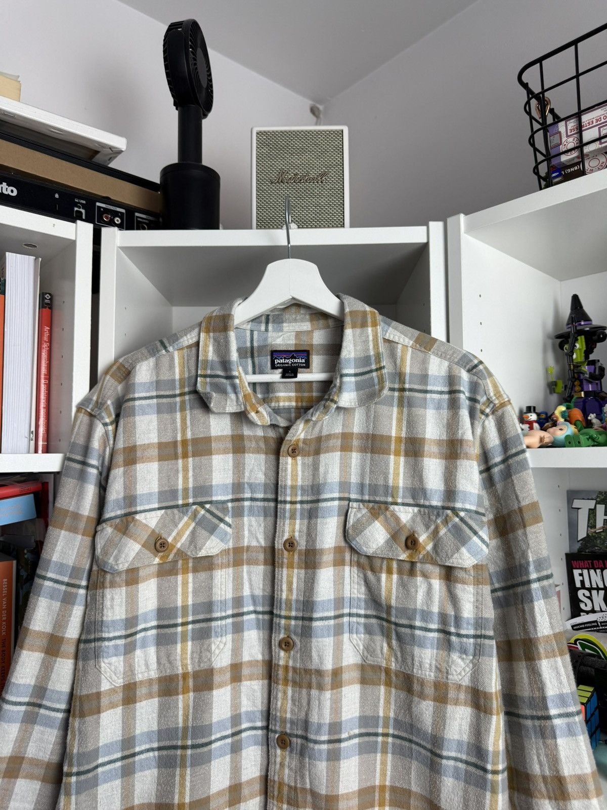 Designer × Patagonia Patagonia organic cotton checked flannel shirt L outdoor Size US L / EU 52-54 / 3 - 3 Thumbnail