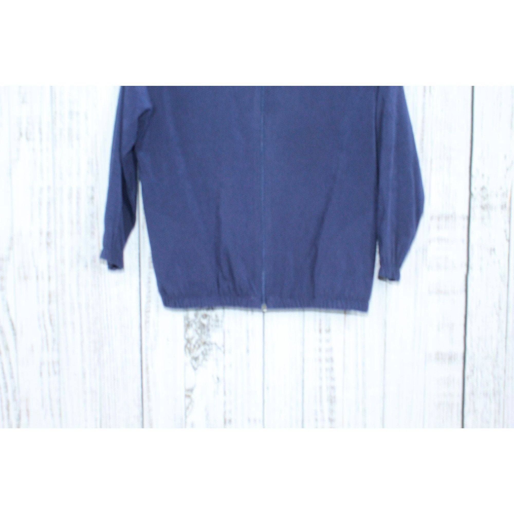 Other Vintage BonWorth Light Blue Lined Full Zip Jacket Size M / US 6-8 / IT 42-44 - 3 Thumbnail
