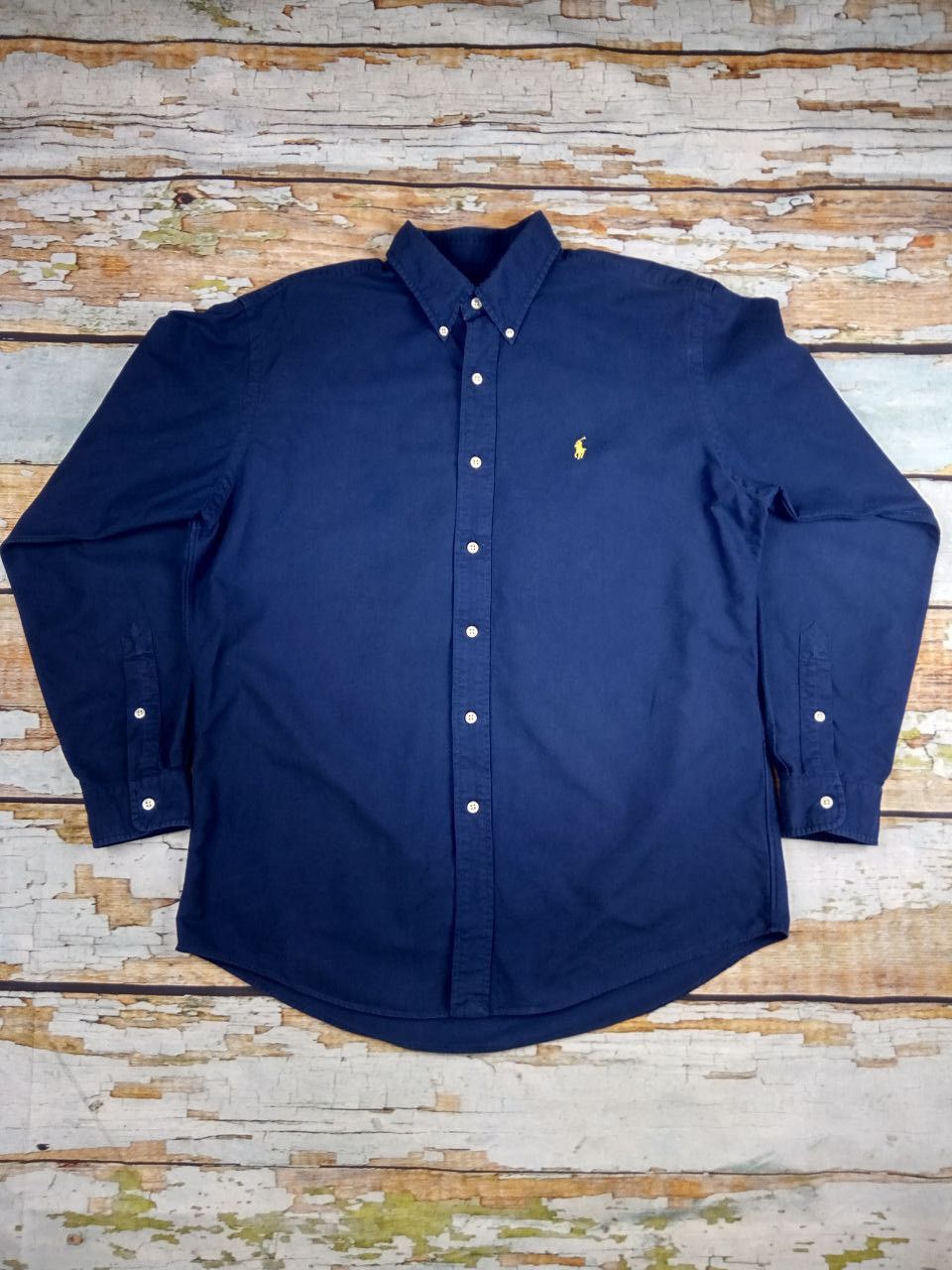 Polo Ralph Lauren Polo Ralph Lauren Vintage Men's Shirt Custom Fit Size L Size US L / EU 52-54 / 3 - 1 Thumbnail