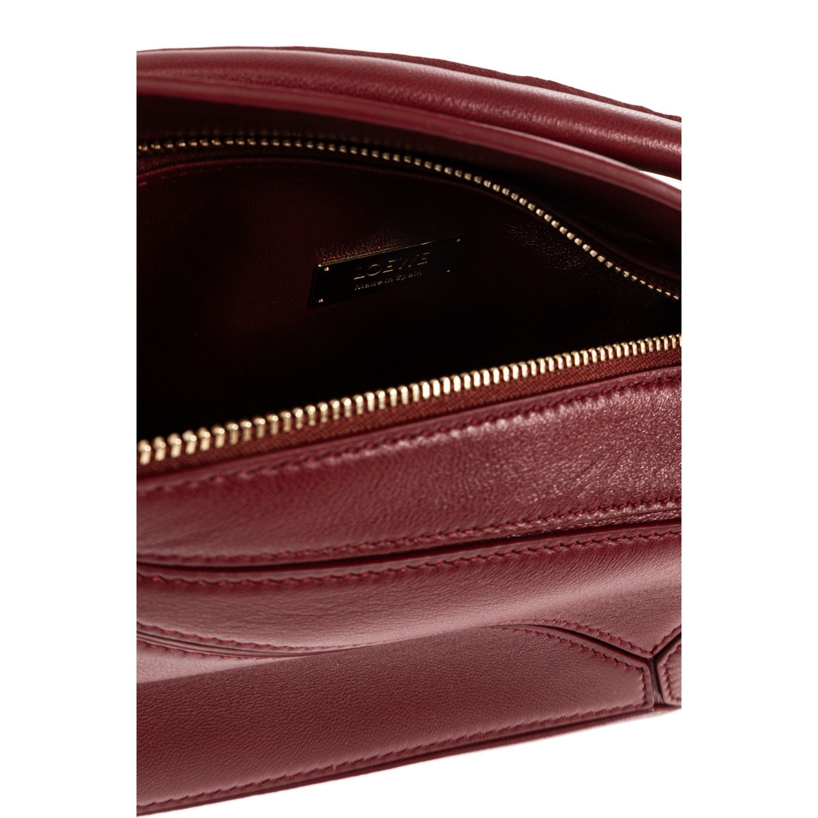 Loewe LOEWE Puzzle Mini Featherlight $3850 Burnt Red Shoulder Bag Size ONE SIZE - 4 Thumbnail