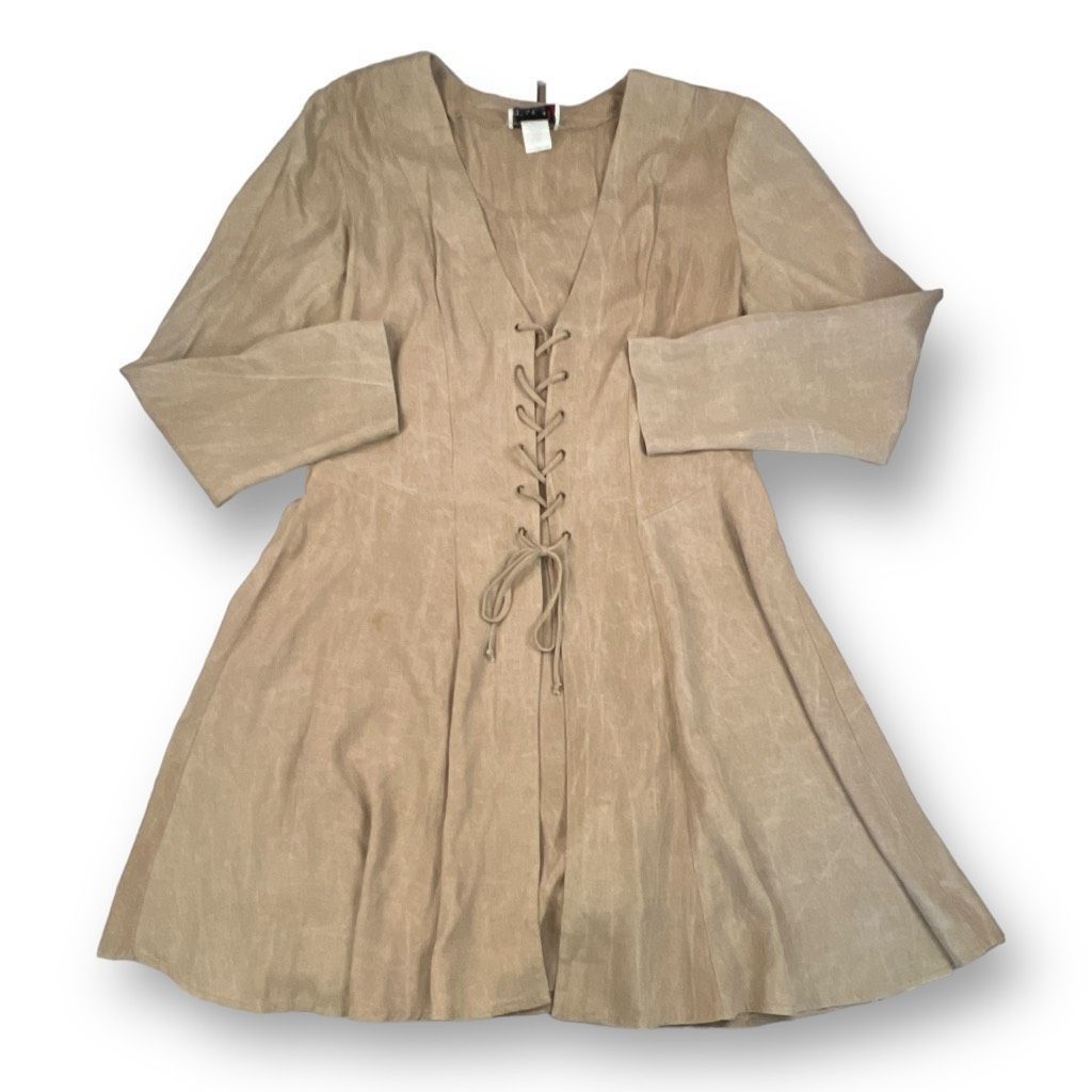 Other Scarlett Vintage Lace Up Dress Size 11/12 Size XL / US 12-14 / IT 48-50 - 1 Thumbnail