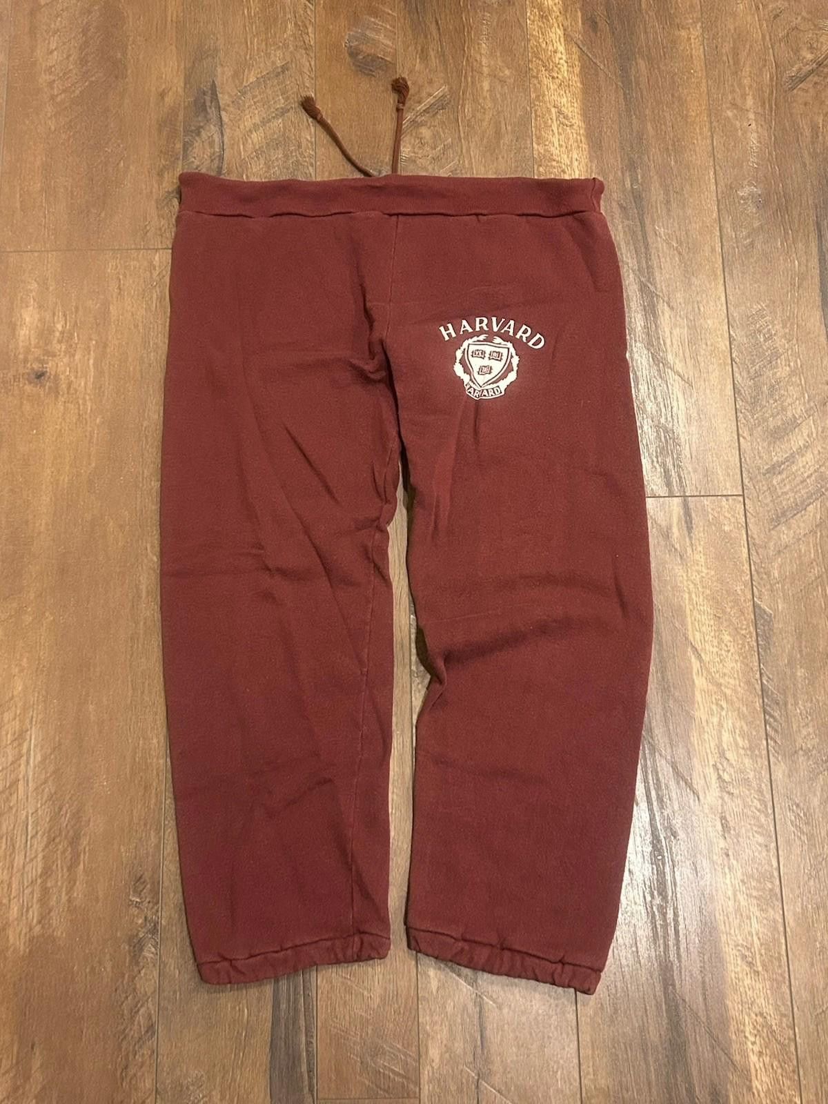 Champion Vintage 80s Made in USA Champion Harvard Maroon Sweatpants Size US 32 / EU 48 - 1 Thumbnail