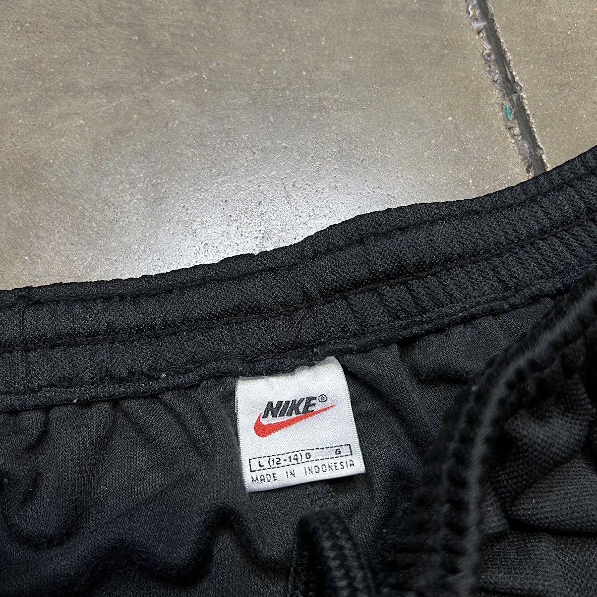 Nike × Vintage Vintage Y2K Nike Mini Swoosh Windbreaker Drill Sweatpants Size US 30 / EU 46 - 7 Thumbnail