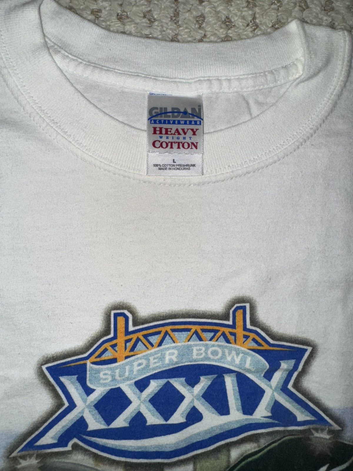 Gildan × Vintage VTG 2005 Super Bowl Tee Size US L / EU 52-54 / 3 - 3 Thumbnail