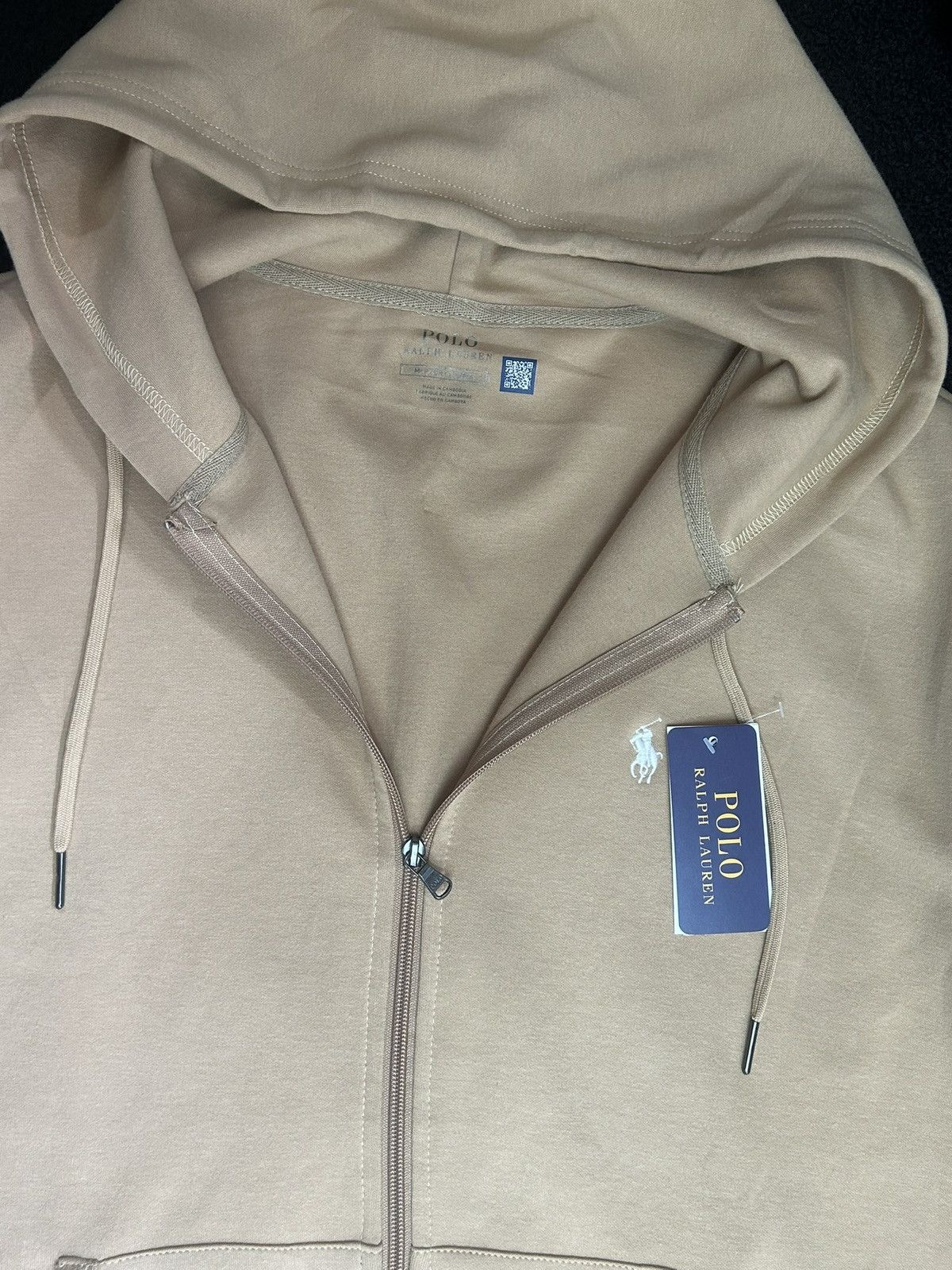 Polo Ralph Lauren Polo Ralph Lauren Men's Double-Knit Full-Zip Hoodie Size US M / EU 48-50 / 2 - 2 Thumbnail