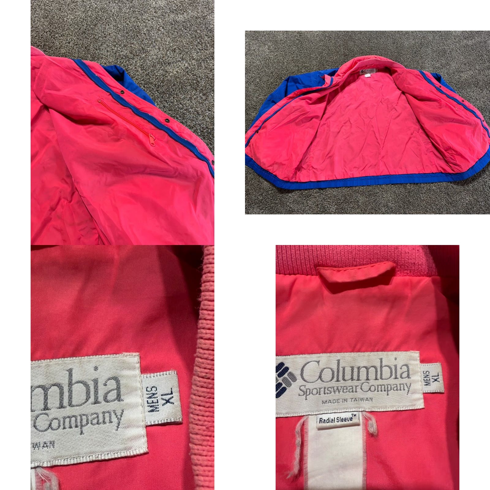 Vintage VINTAGE Columbia Jacket XL Mens Blue Windbreaker Heavy NO Liner - Bugaboo Softshell Nylon Zip Logo Winter Fall Spring Casual Hiking Clothing Size US XL / EU 56 / 4 - 8 Thumbnail